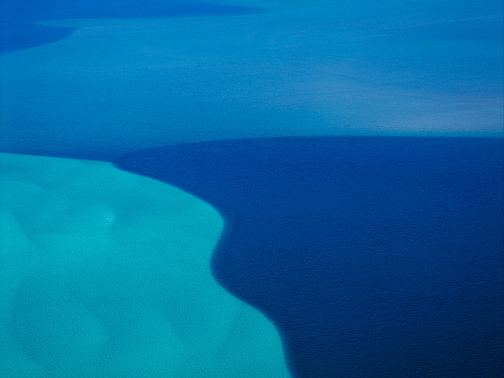 Ocean between Ningaloo Reef and Coral Bay, Western Australia, 2006.