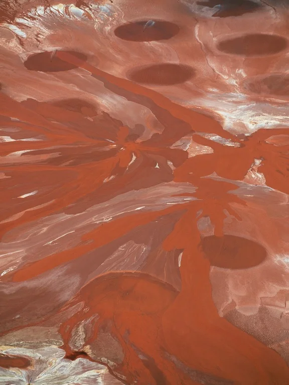 Bauxite residue waste storage area, Gove, Northern Territory, 2007.