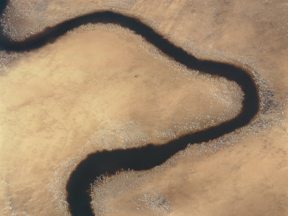 Tidal creek east of Darwin, Northern Territory, 1990.