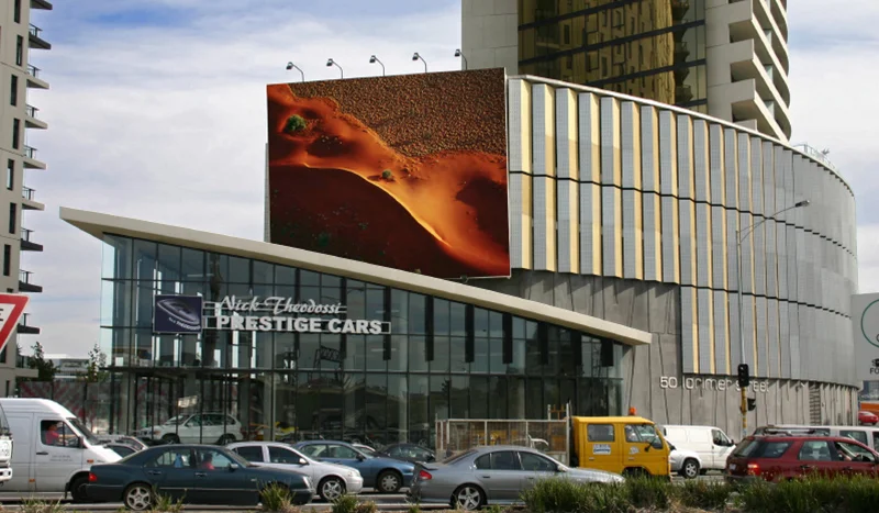 Billboard at Mirvac, Melbourne, 2011