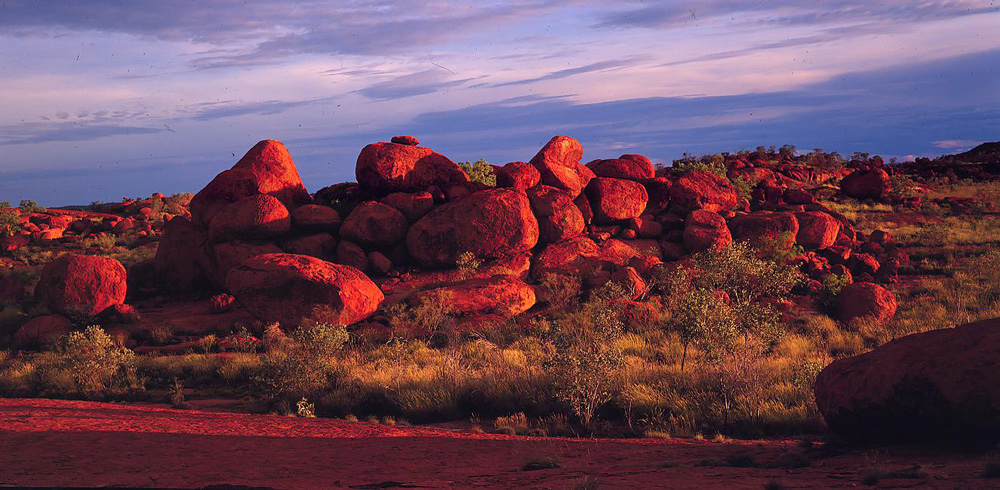 Boulders in Chichester Range, Western Australia.