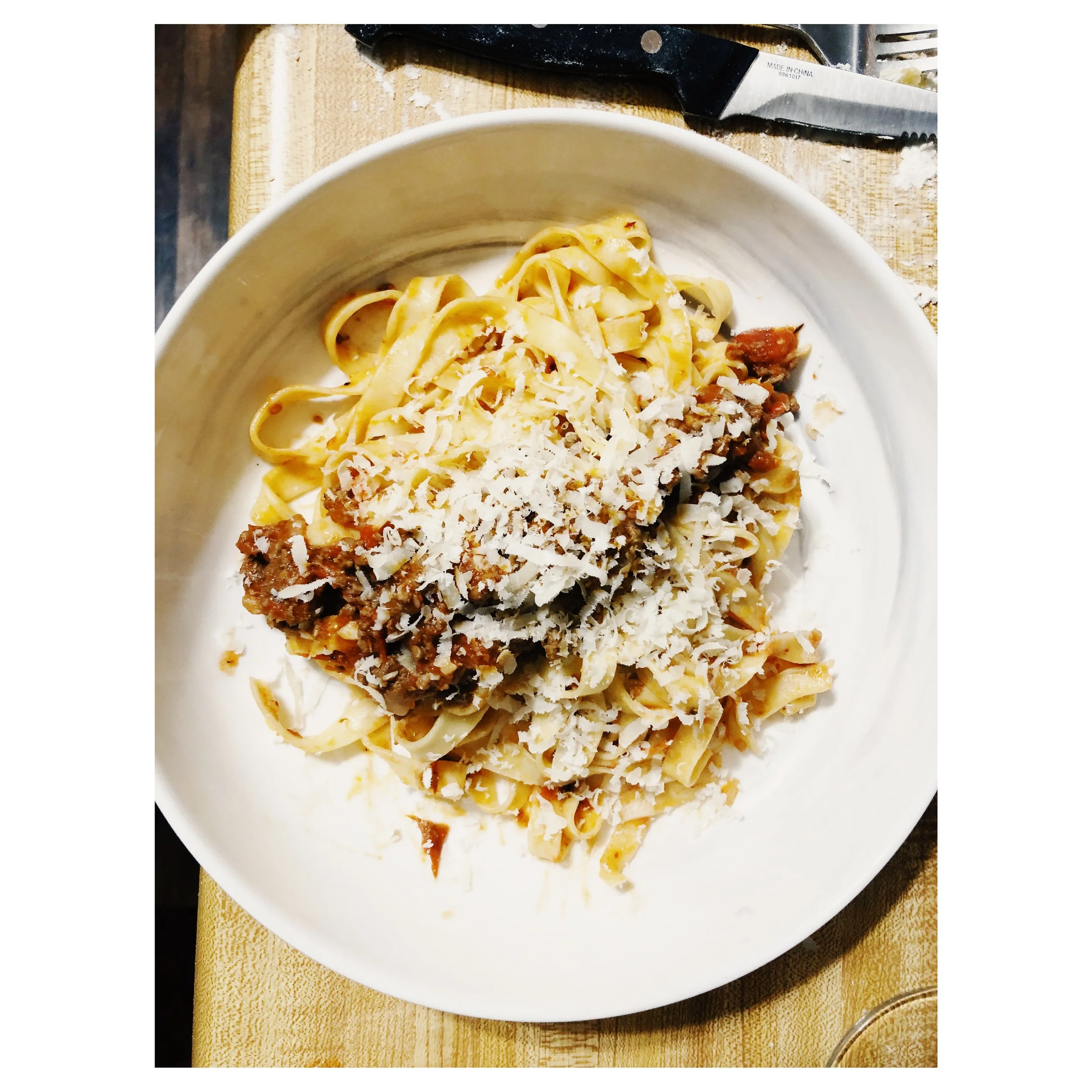 last meal meat sauce