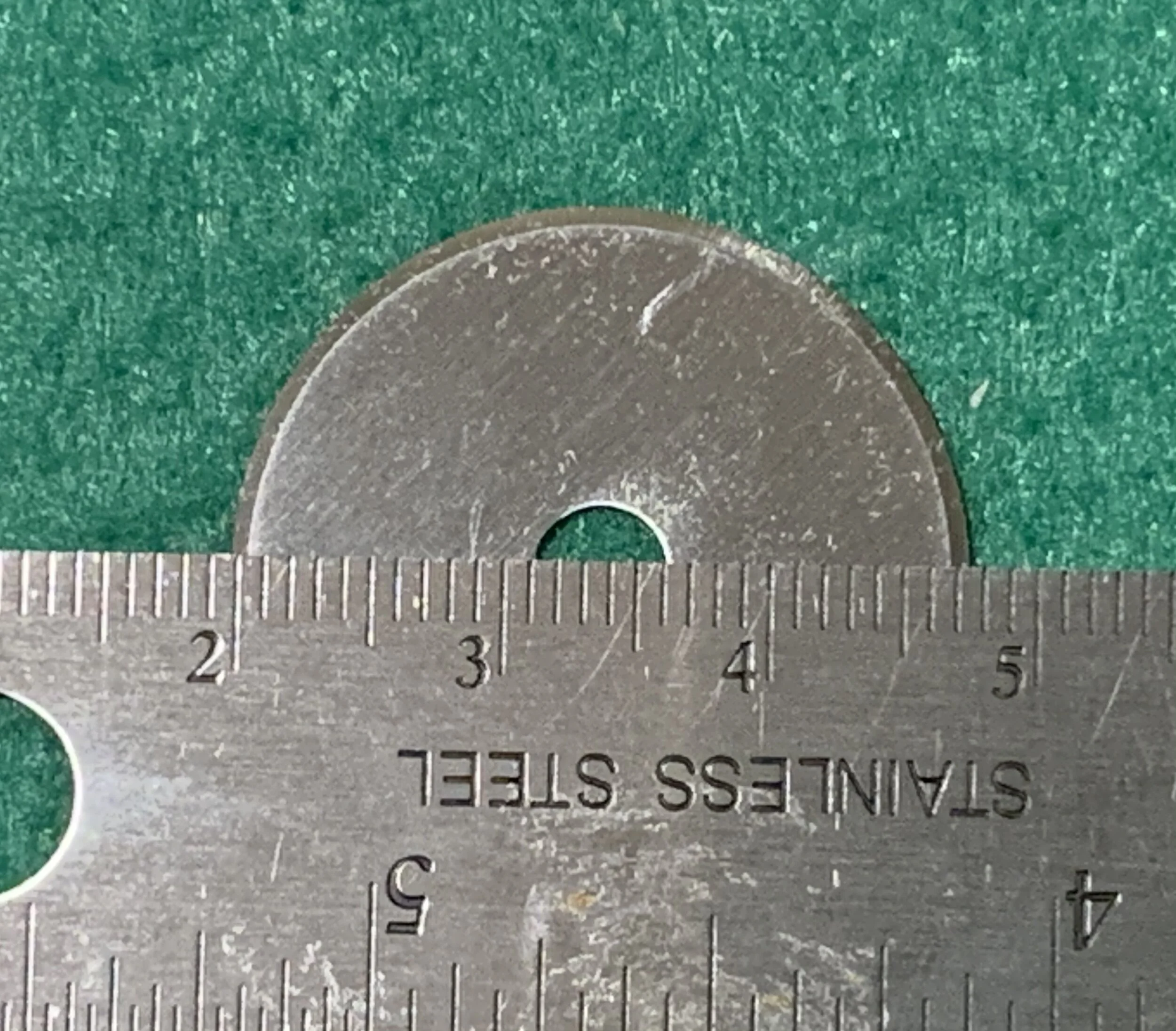 AutoCutterSupply 28mm Round Blade w/ scale- TL005