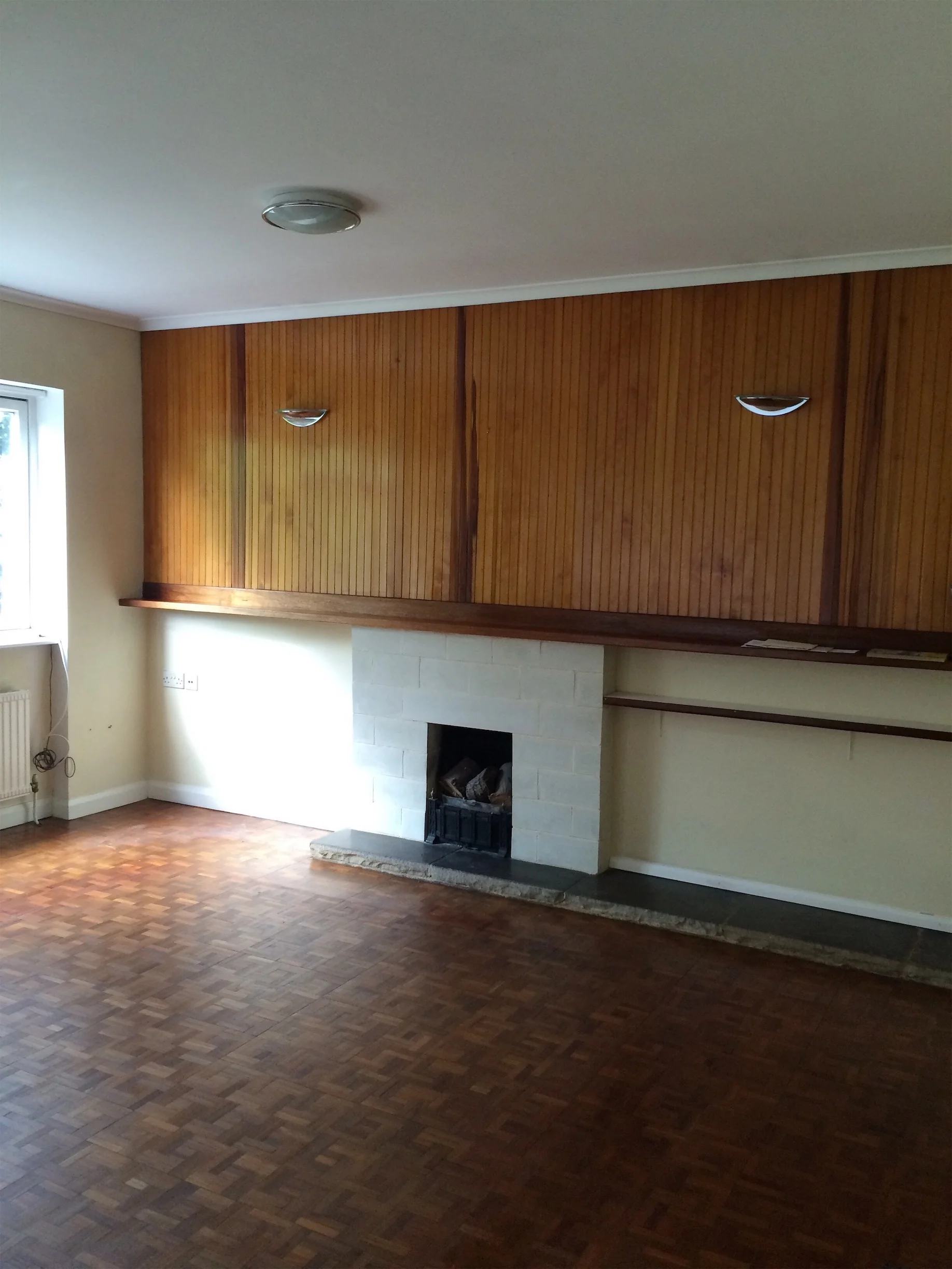 The old living room