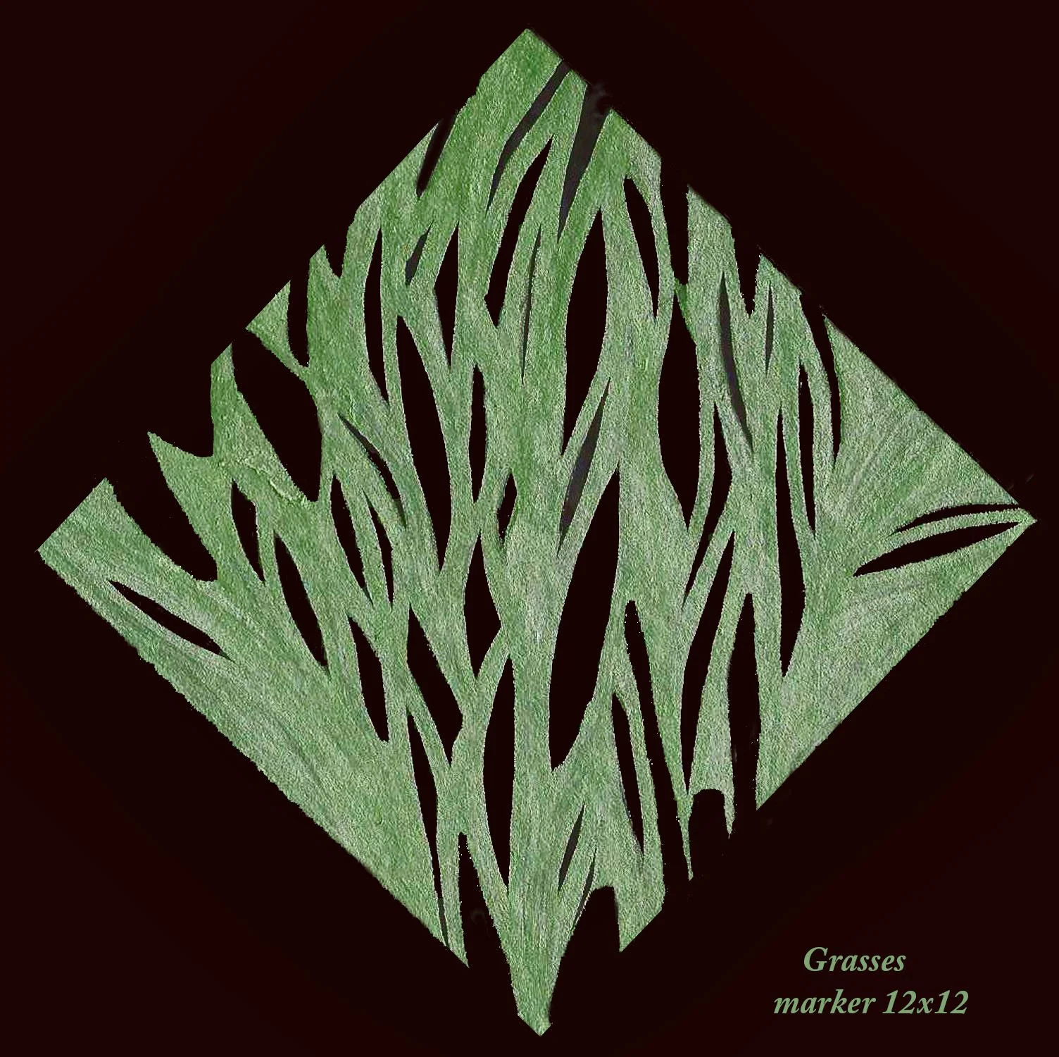 Grasses, marker - 12 x 12.jpg