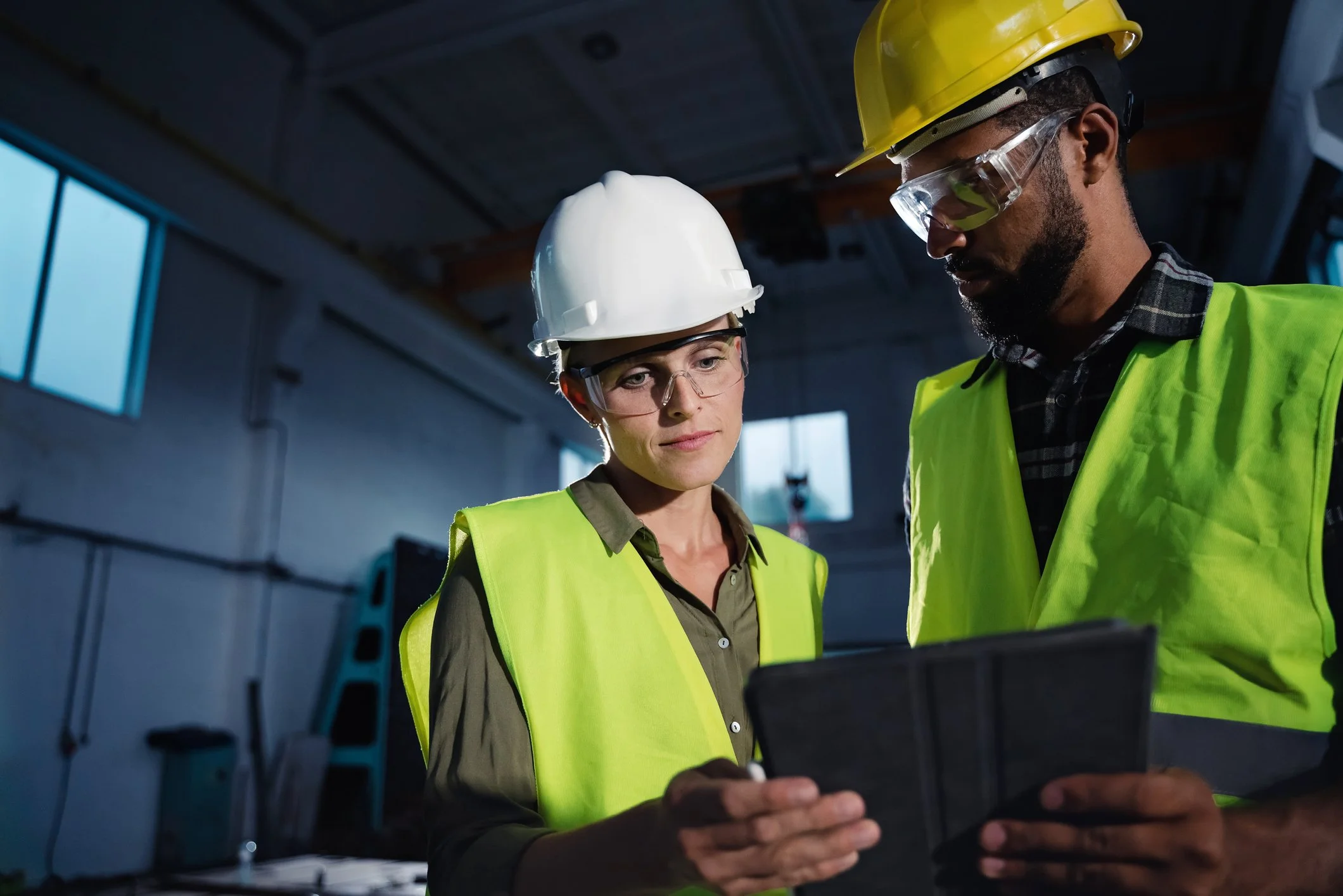Protecting your eyes at work