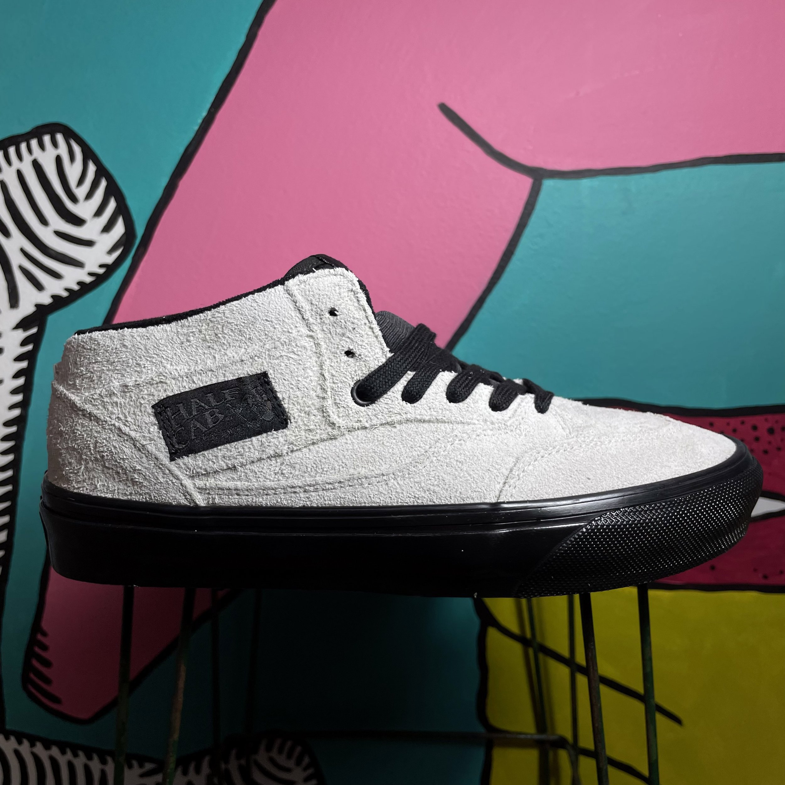 VANS SKATE HALF CAB MARSHMALLOW/BLACK 
