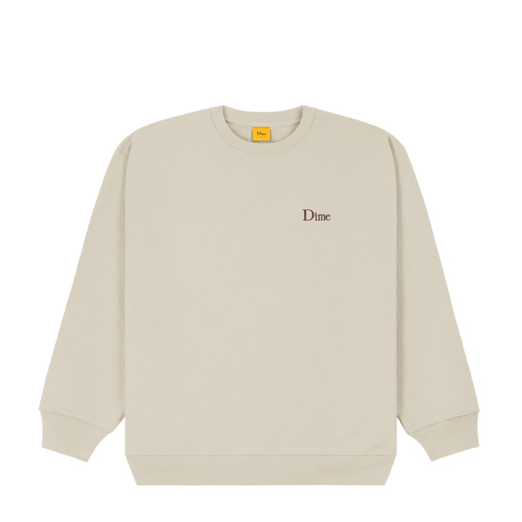 dime mtl classic small logo crewneck