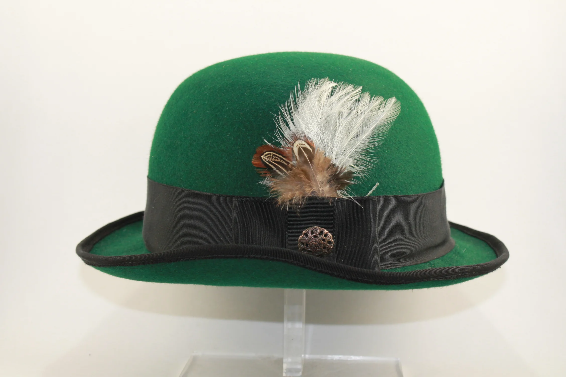 Green Bowler Hat — Green Bunny Hats
