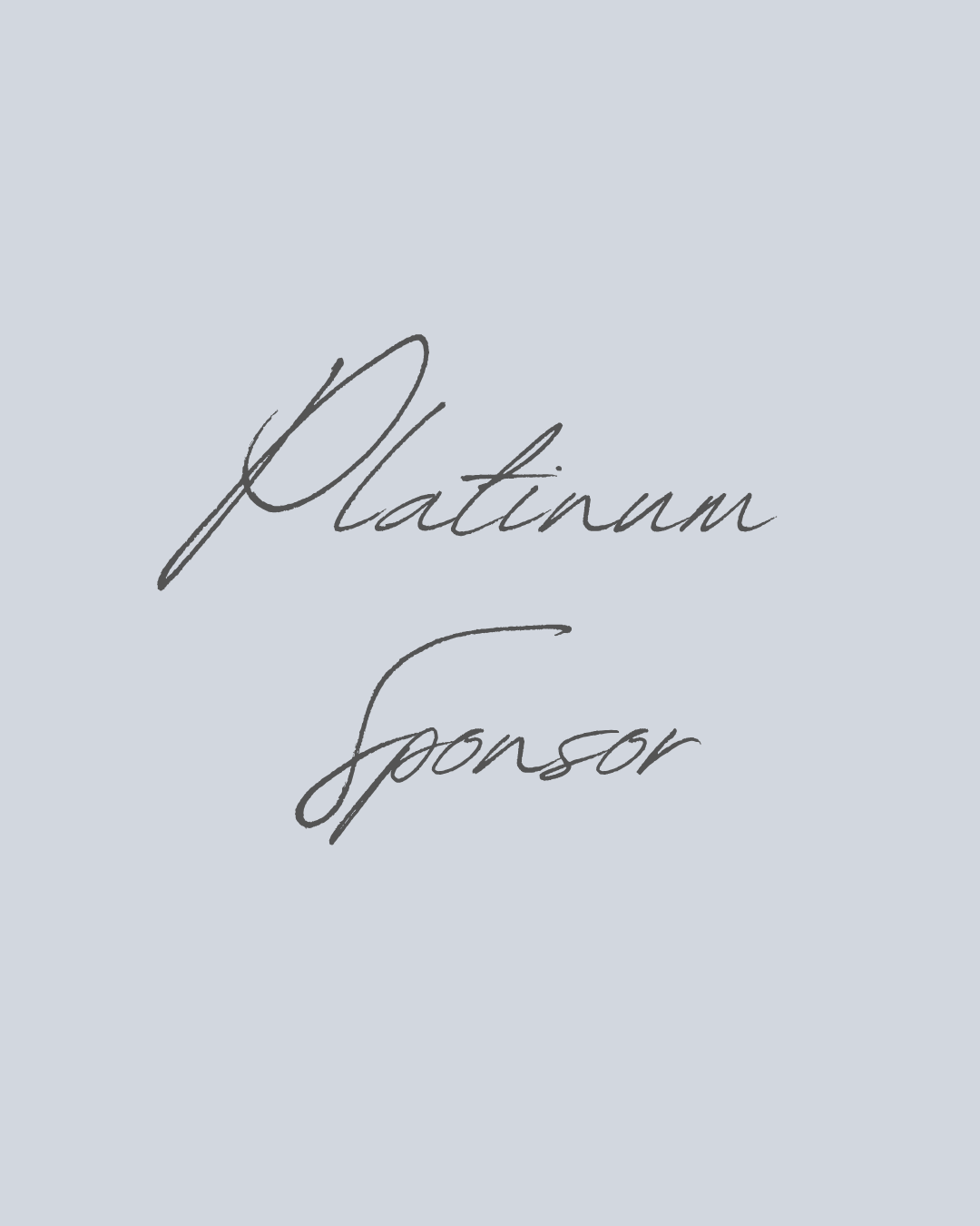 Platinum Sponsorship