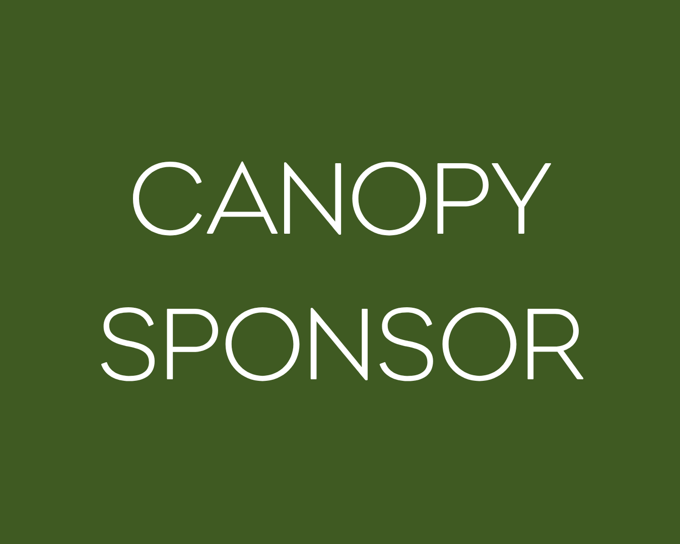 Canopy Sponsorship