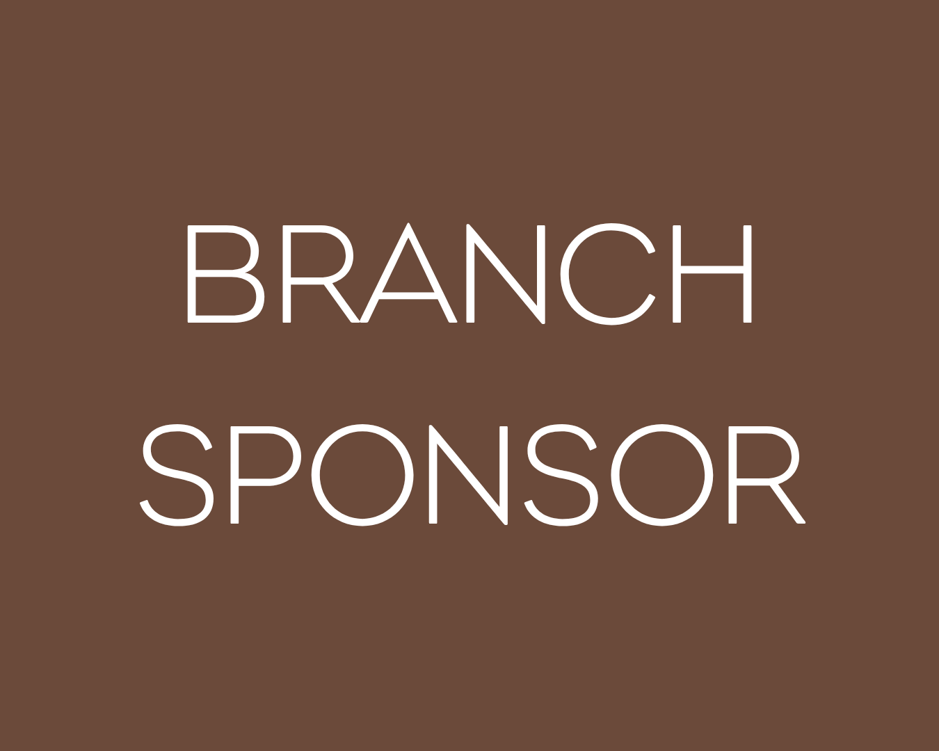 Branch Sponsorship