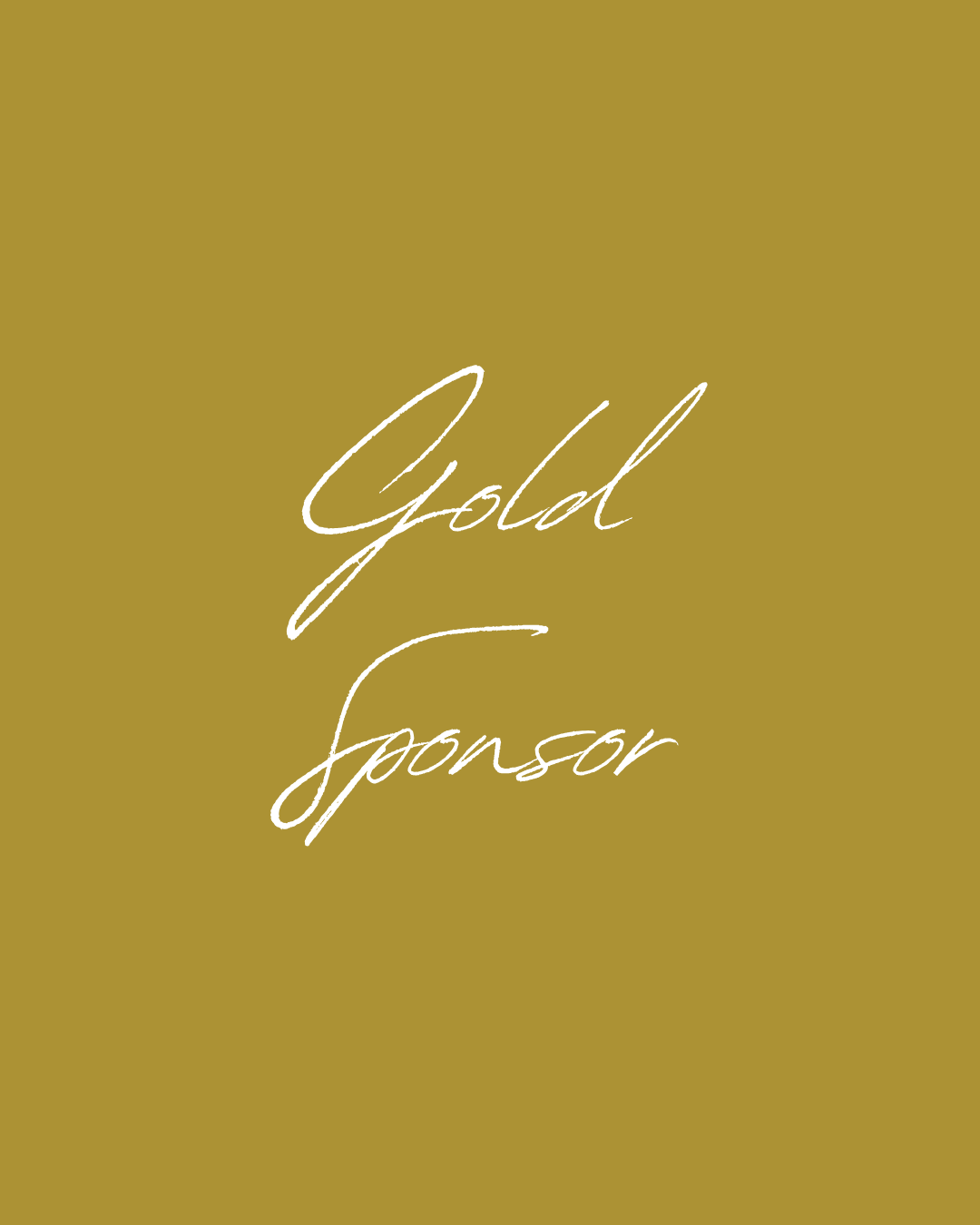 Gold Sponsorship