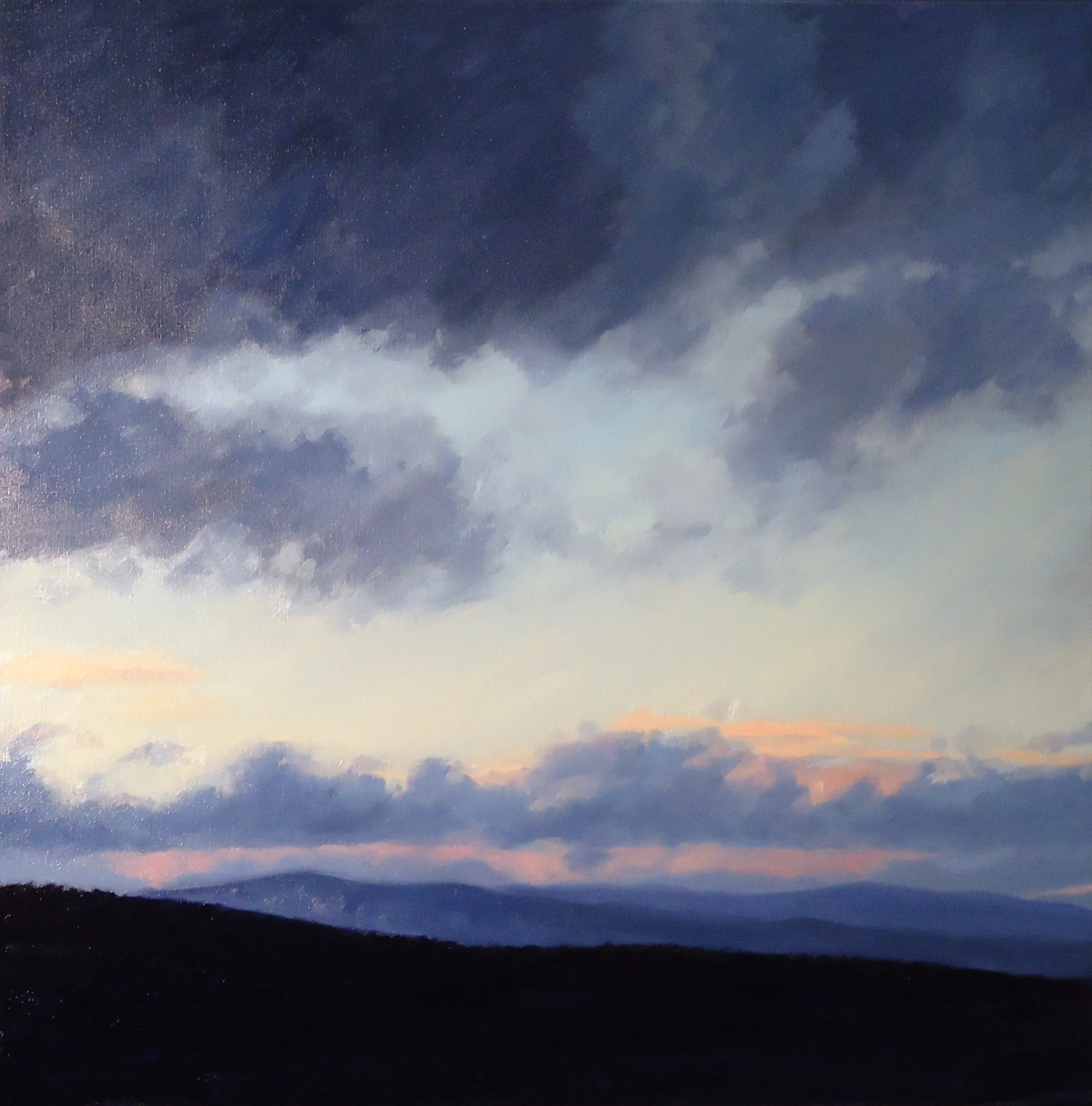 "View from Brown Hill" diptych A