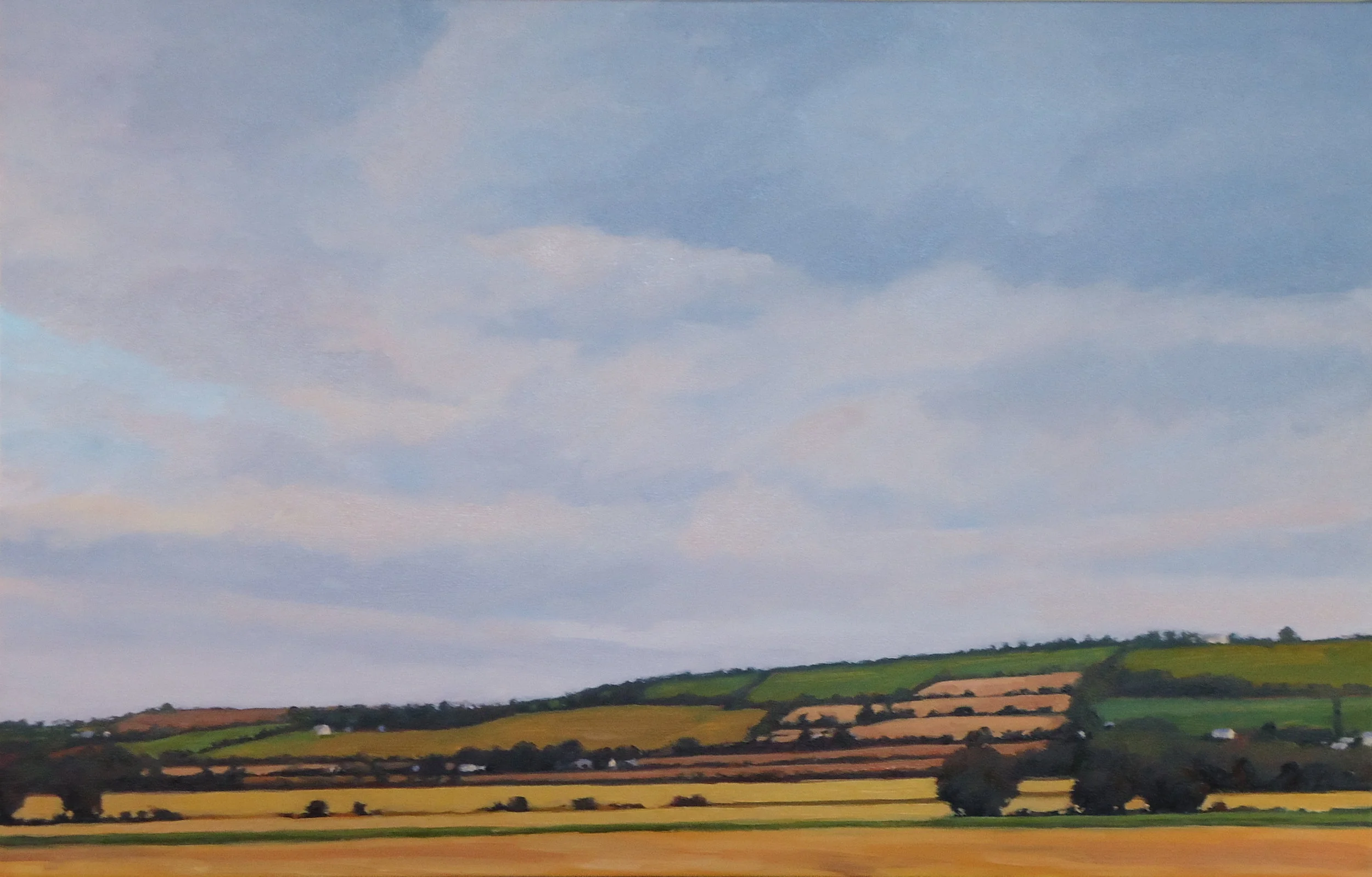 "Yellow Fields, Lavender Sky" 3