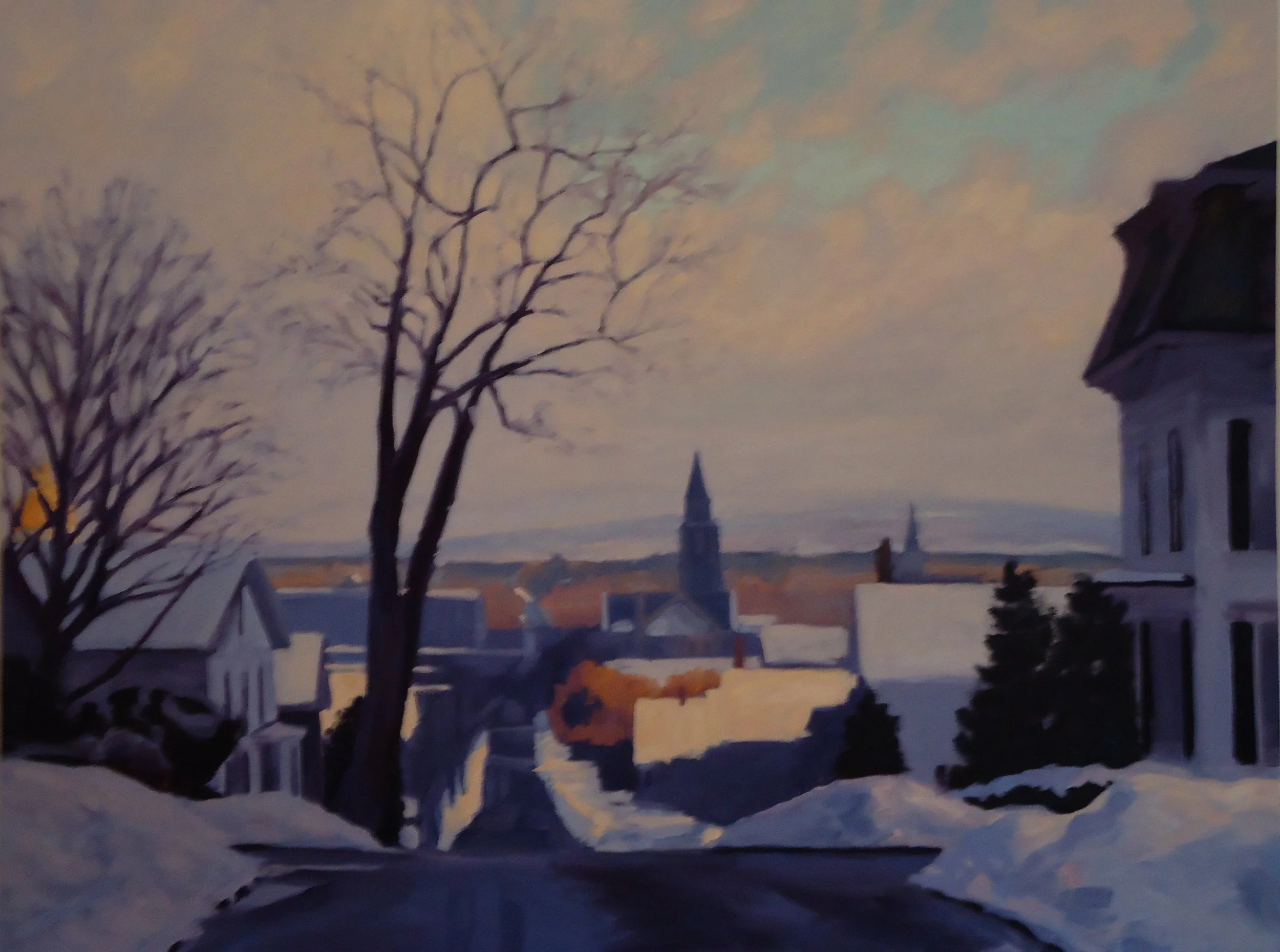 "School Street, Winter"