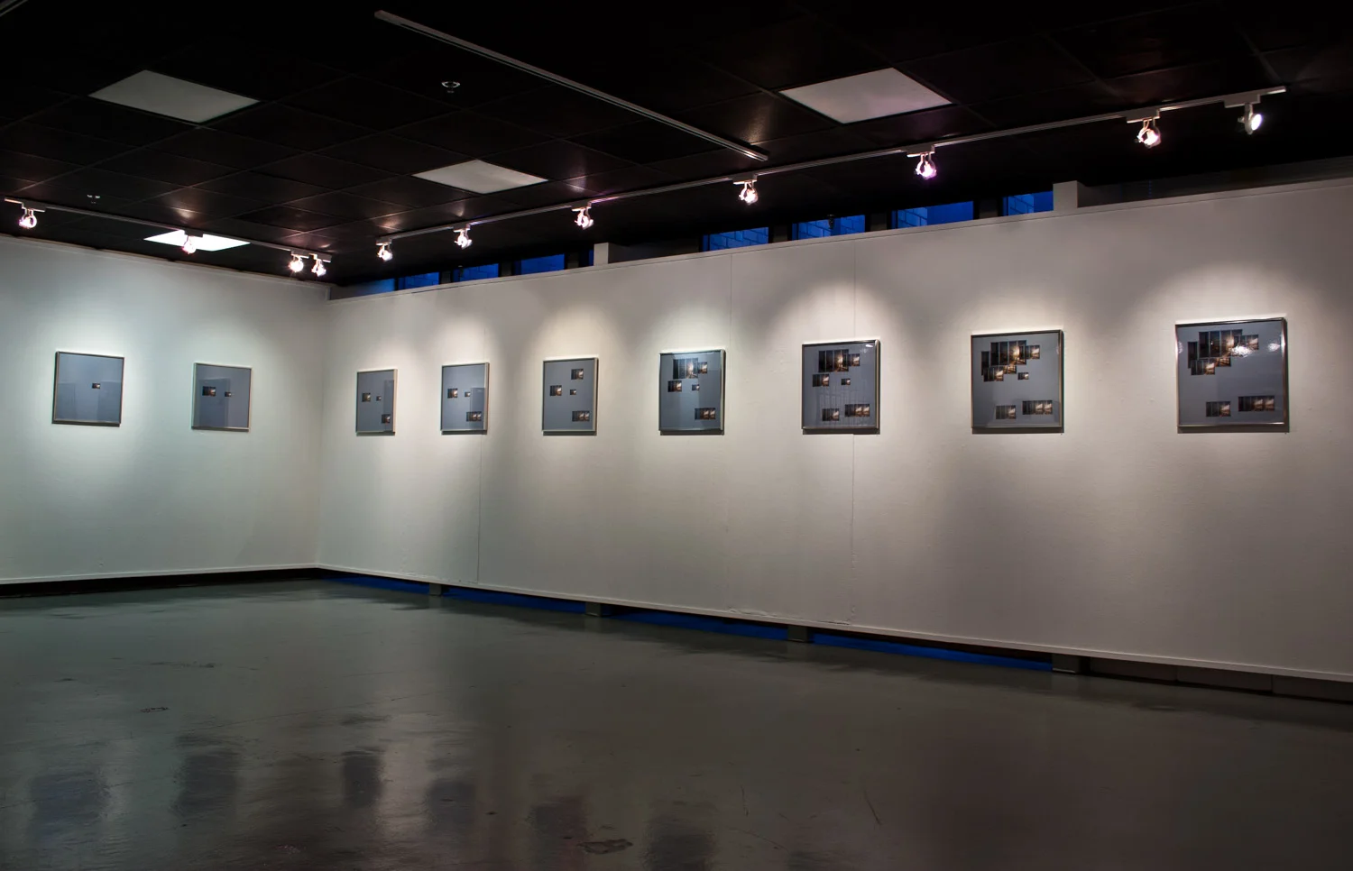 Installation view of Fundamentals at STLCC-FP Gallery of Contemporary Art, 2010