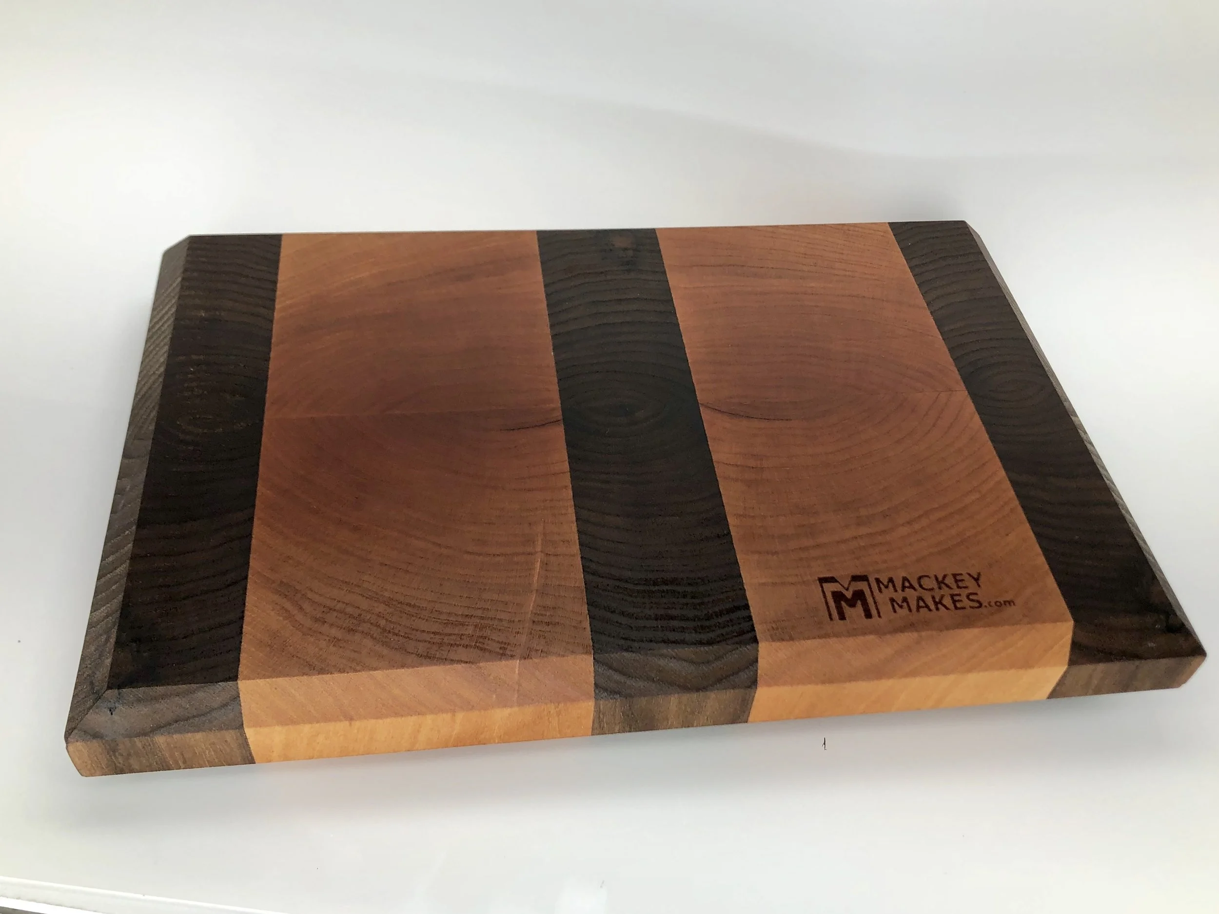 Walnut and Cherry End Grain Cutting Board