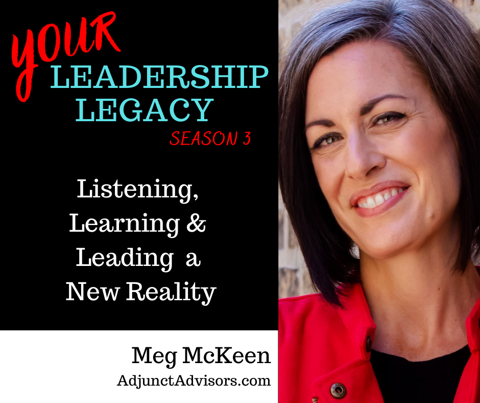 Meg joins Tina Paulus-Krause on Your Leadership Legacy