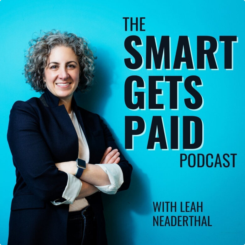 Leah Neaderthal welcomes Meg to the Smart Gets Paid podcast to talk about Going Gray as a Business Owner