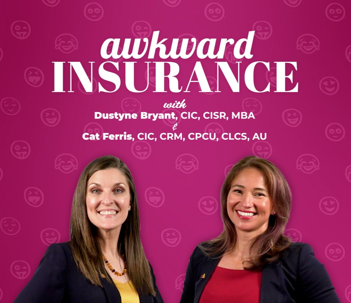 Dustyne Bryant and Cat Ferris welcome Meg to the Awkward Insurance podcast.