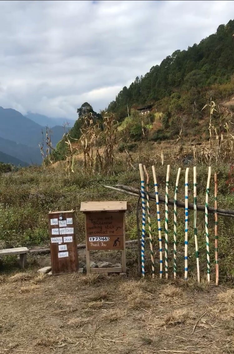 khamsum yulley namgyal chorten hike in bhutan
