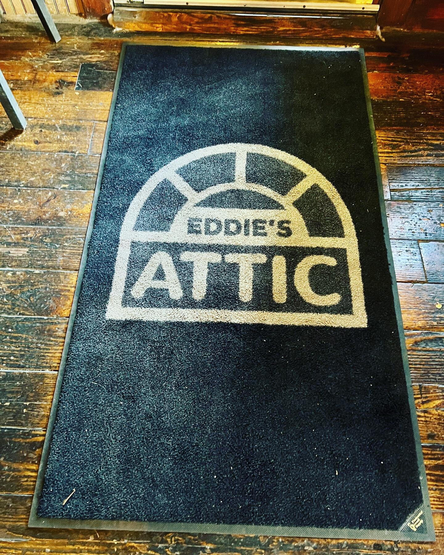 See you tonight for 2 shows! @eddiesattic