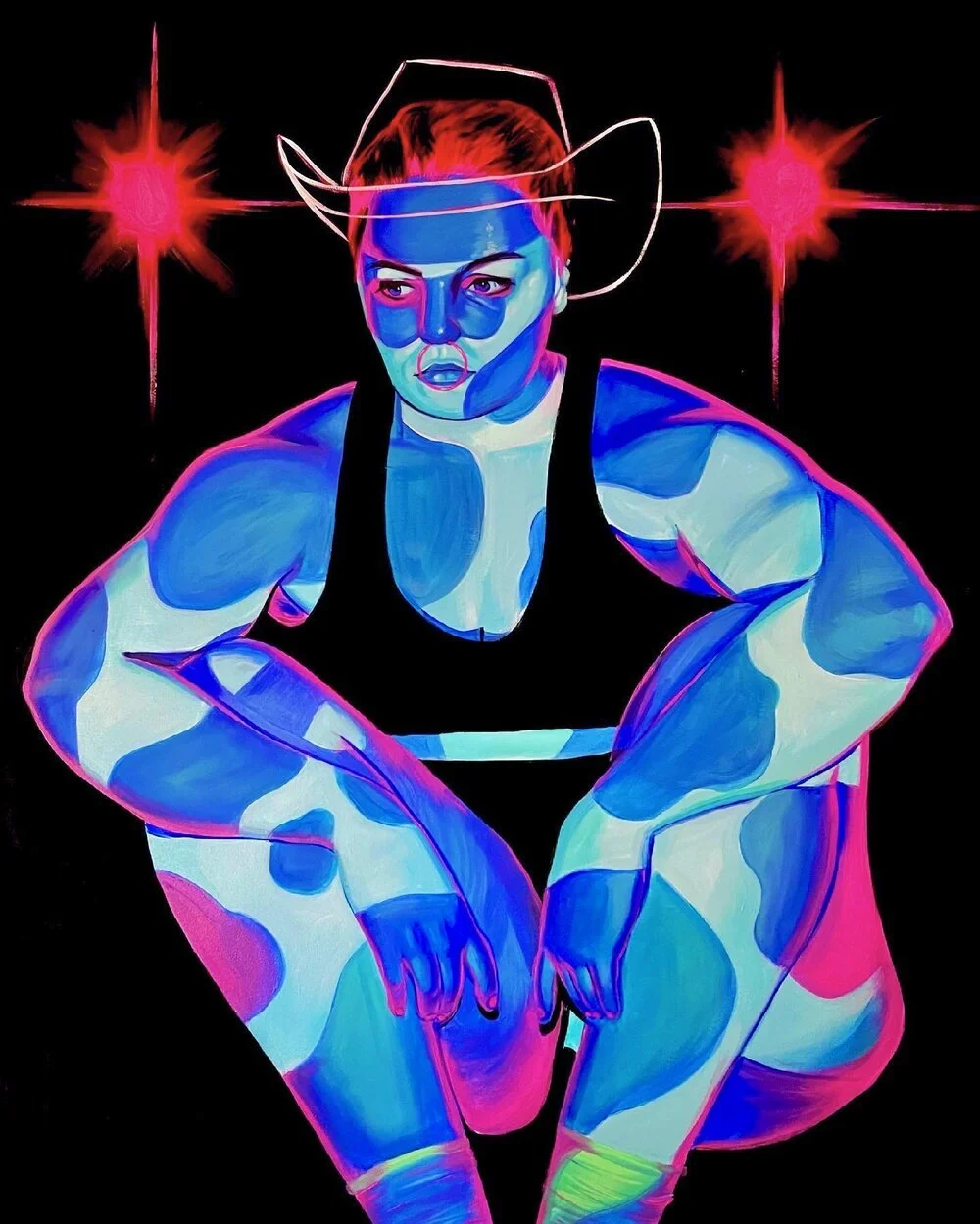 Cow Boy - Acrylic on Canvas - 2021