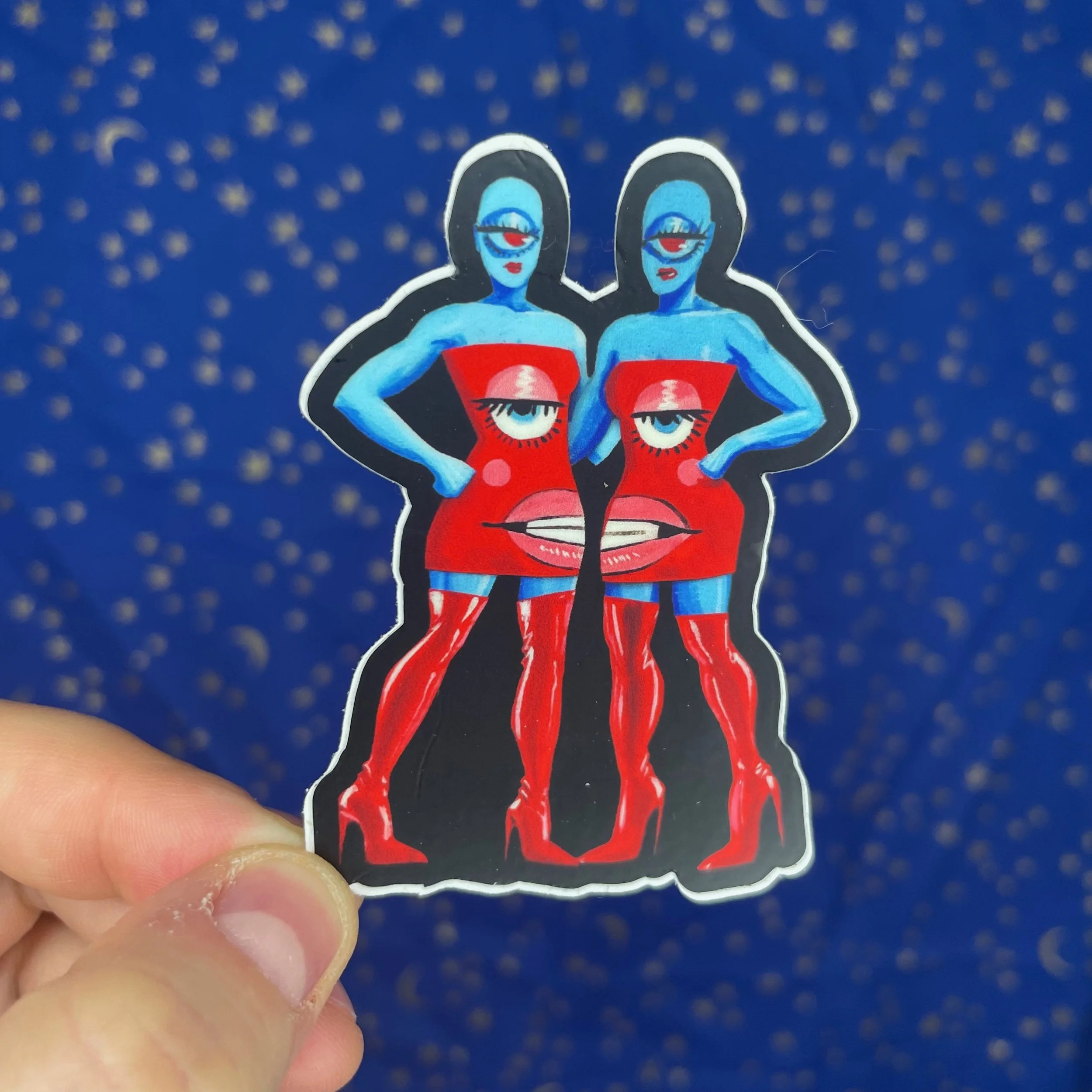 Party Twins - Matte Sticker