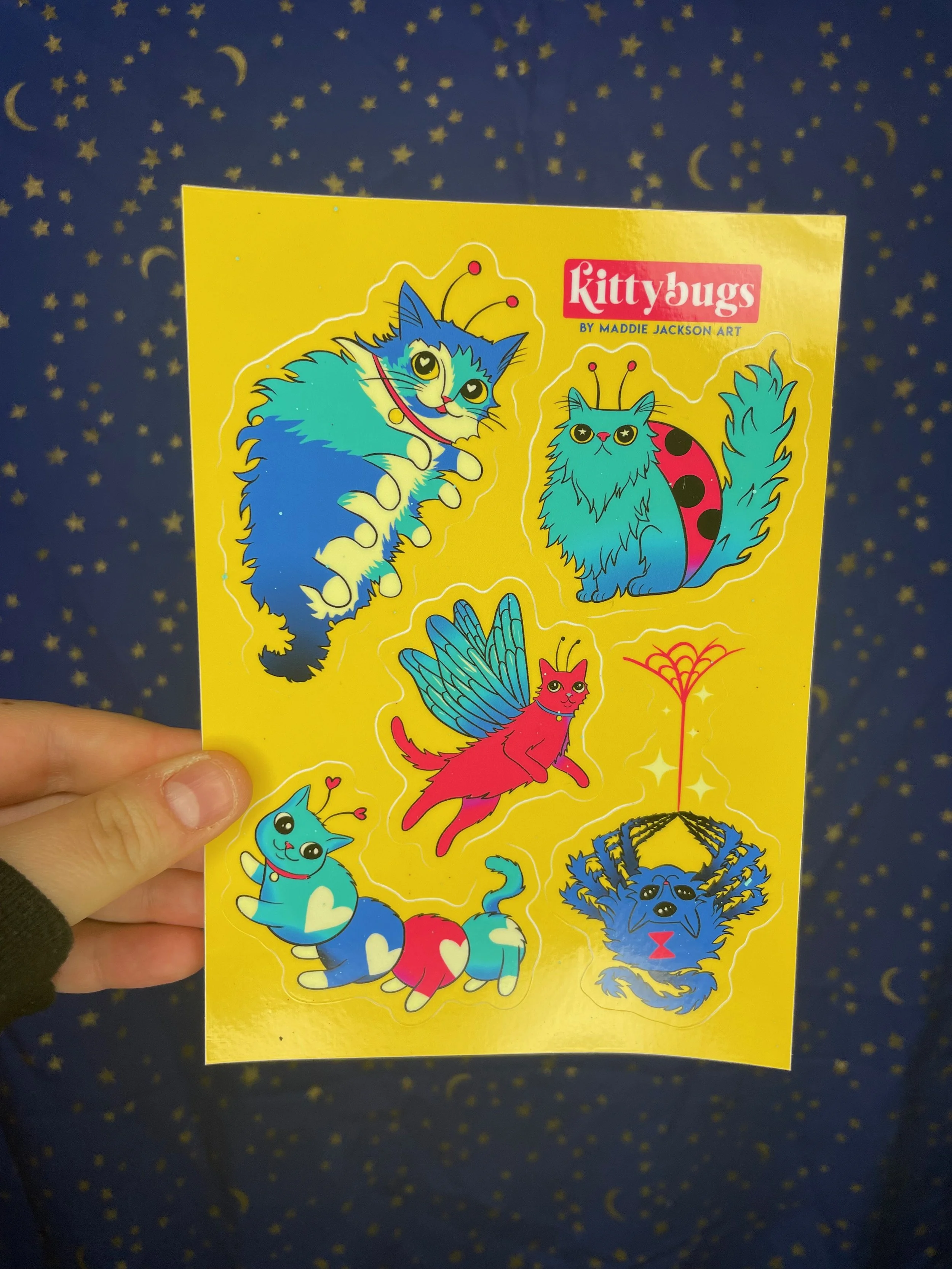 Kittybugs - Sticker Sheet