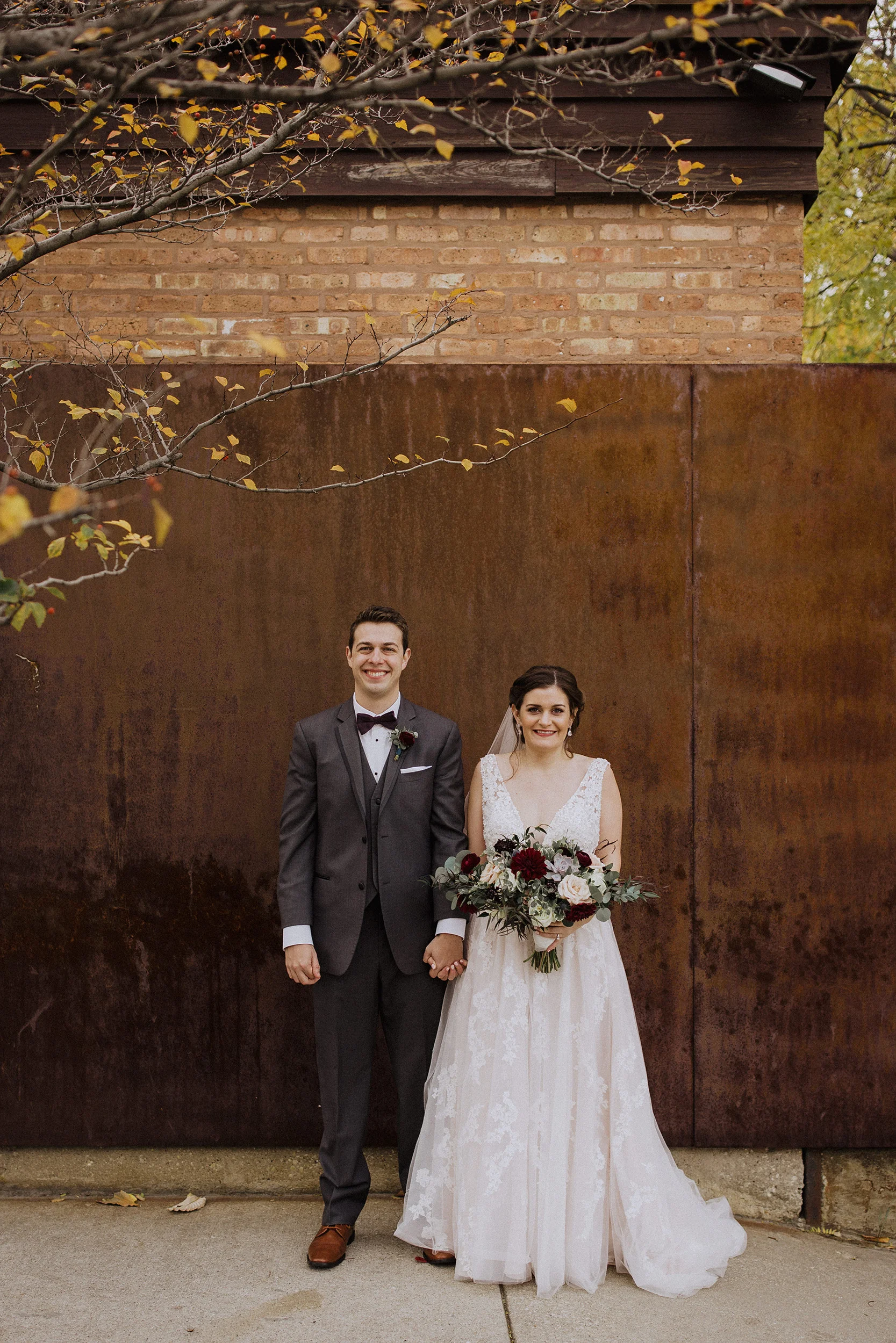 Modern Autumn Wedding at Bottom Lounge
