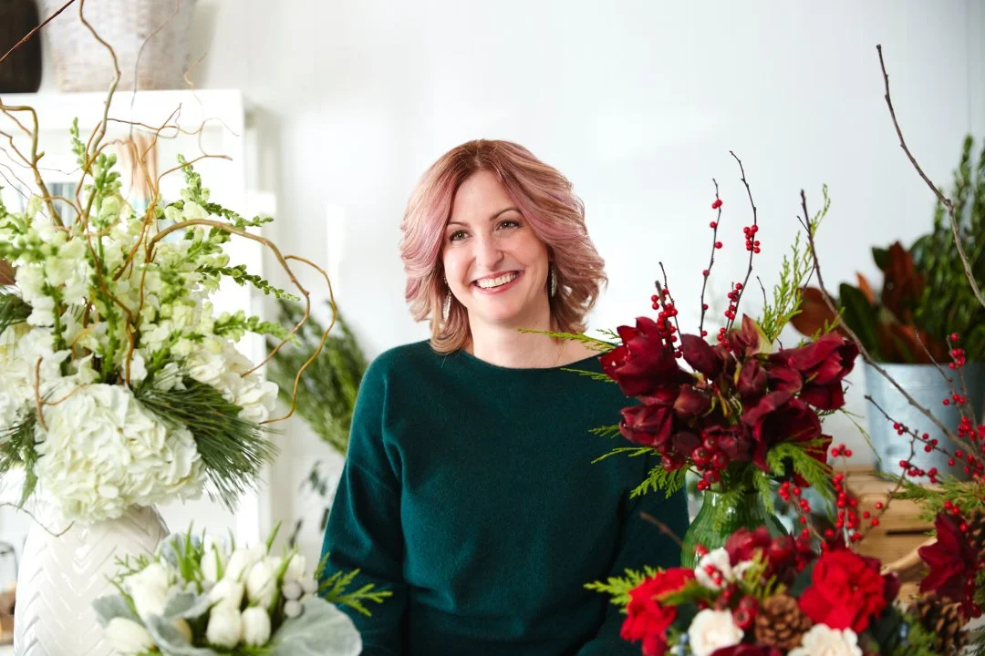 Winter Floral Video with Crate and Barrel: