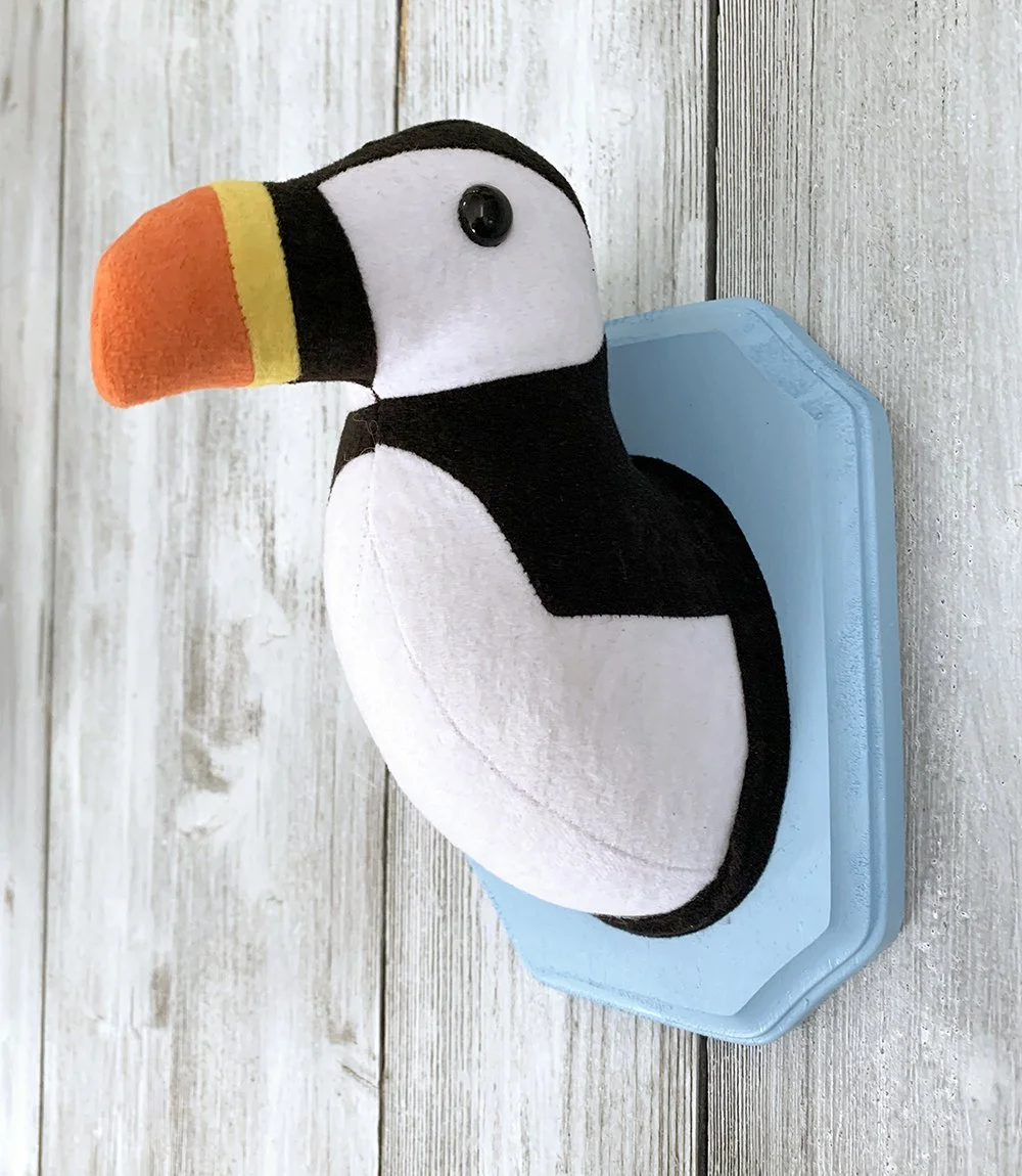 Zooguu Puffin Faux Taxidermy — Zooguu Handmade