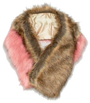 ASOS faux-fur scarf