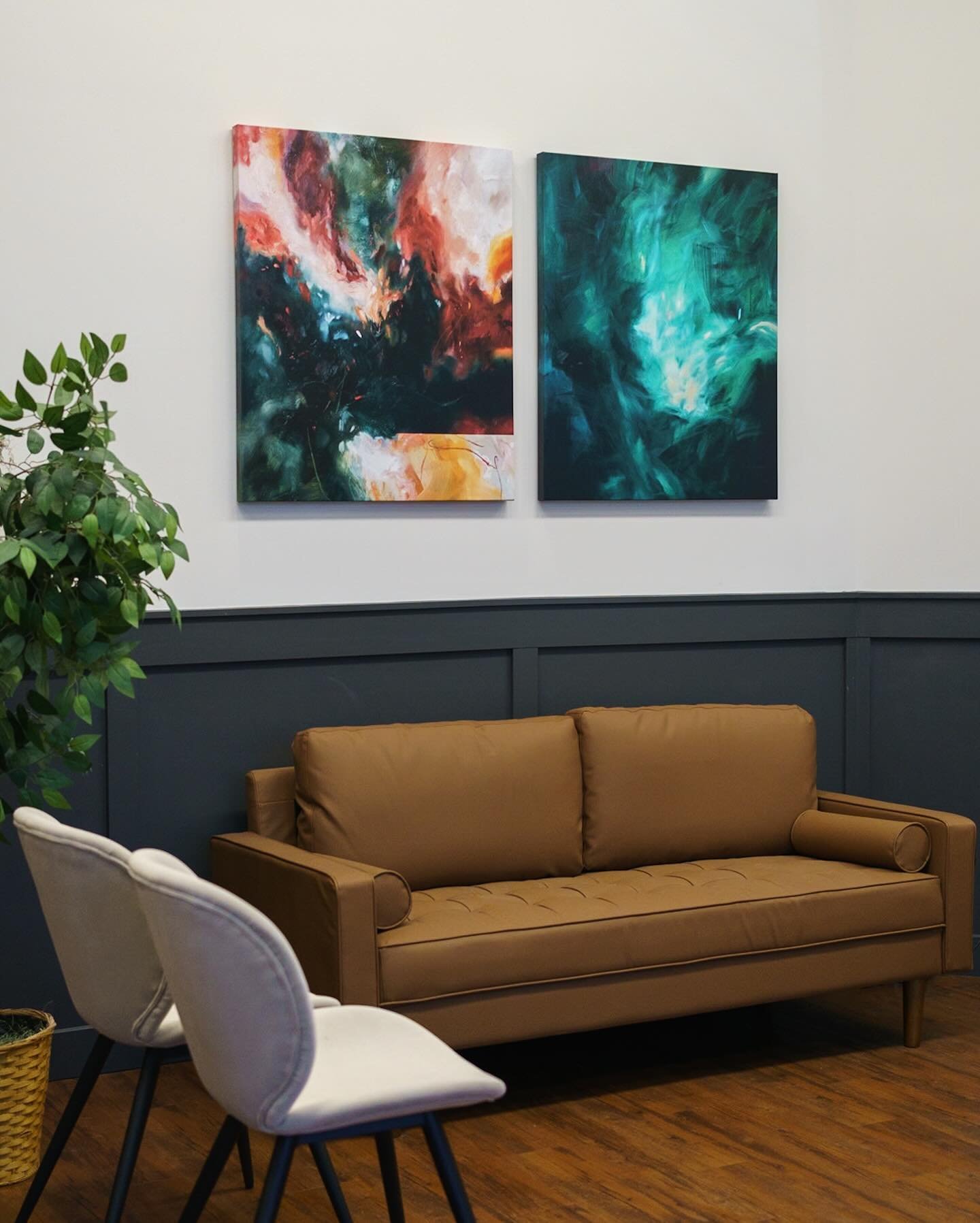 Large-scale stretched canvas prints on display at @mainstreetchurch in Chilliwack, BC 🕊️
__________

There&rsquo;s nearly 30 paintings available as canvas prints on my website ranging from 5x7in to 48x60in, depending on the piece. They&rsquo;re avai