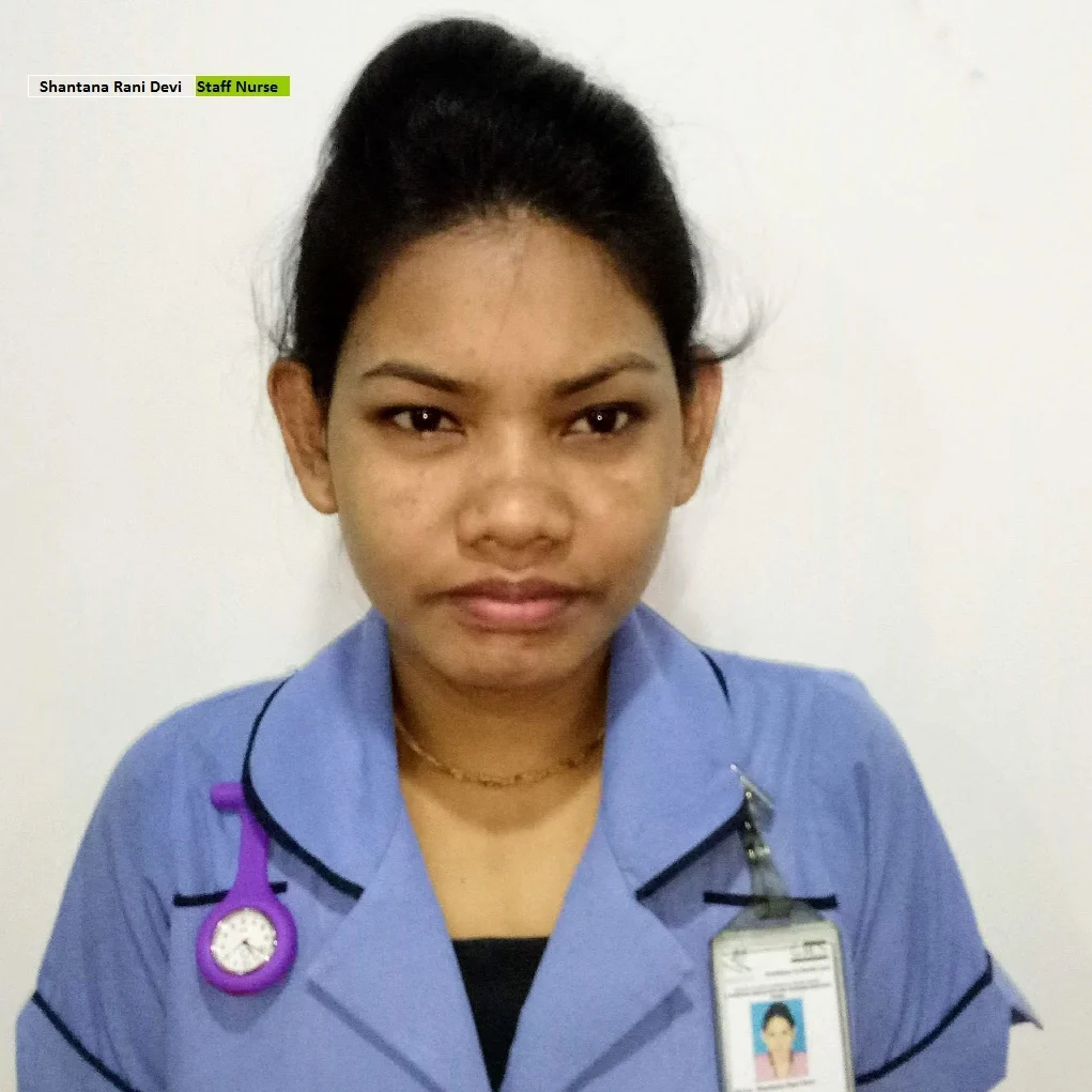 Shantana Rani Devi - Staff Nurse