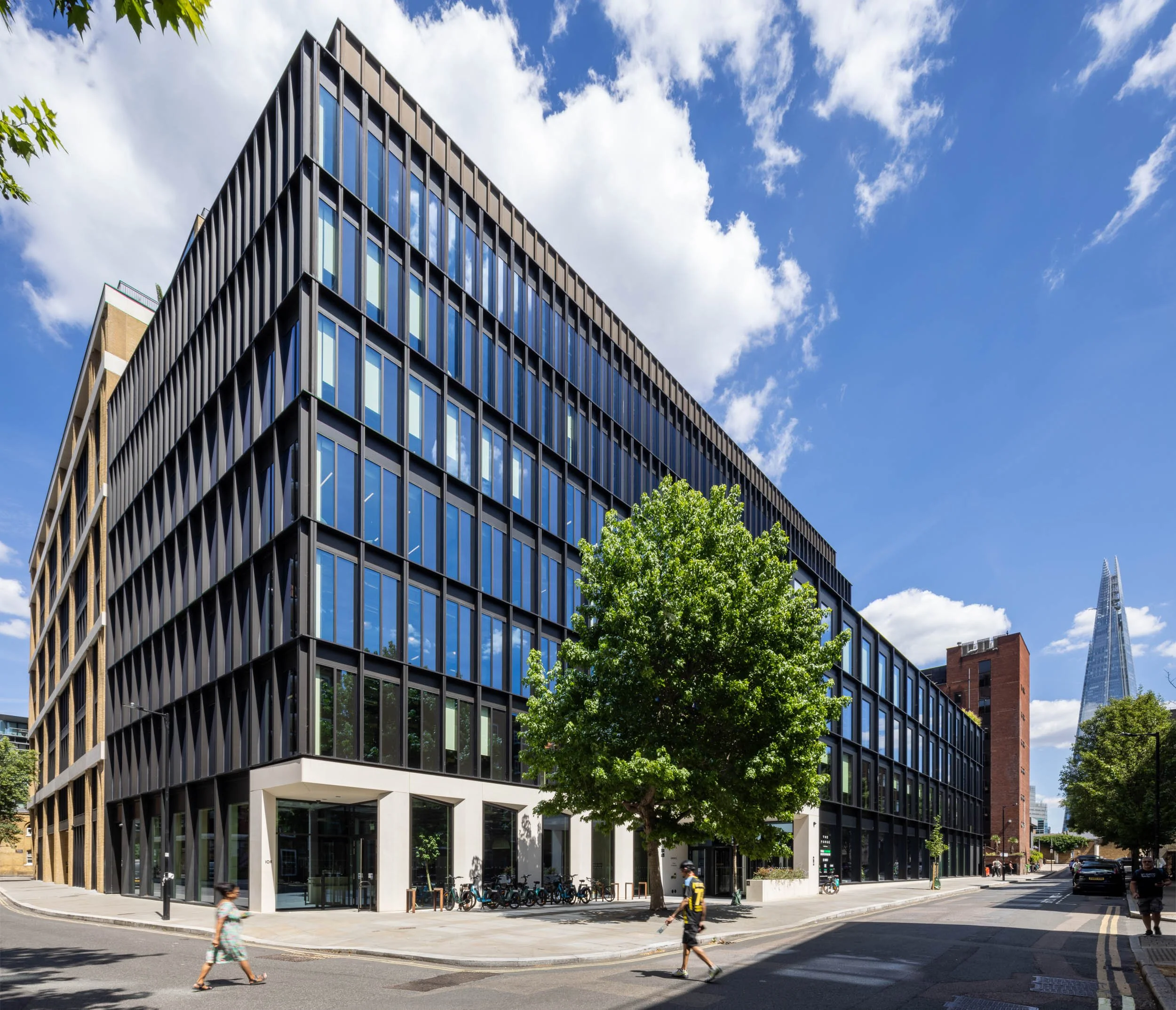 Modern London commercial office building for professional deep cleaning services