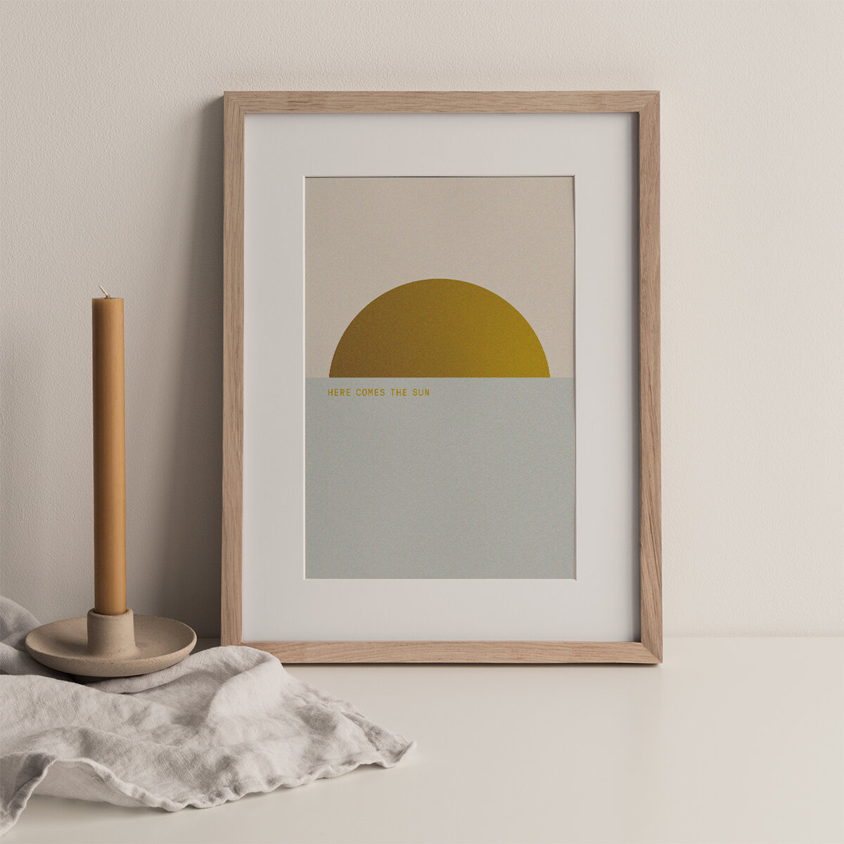 Here comes the Sun Yellow