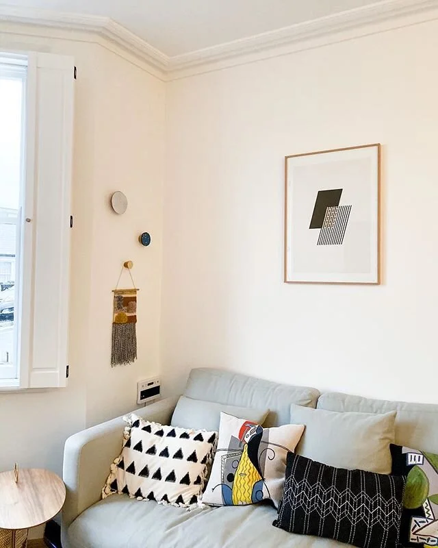 Intersection Yellow: Giclee print on 300gr Hahnemuhle German Etching paper is available size A2 mounted on 50x70cm #minimondayslondon #artwork #print #bw #gicleeprint #letters #typography #kidsinterior #minimal #graphic #colors #nurserydecor #homedec