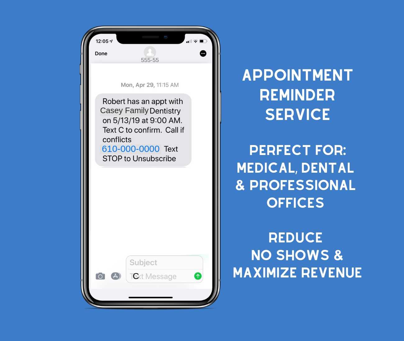 Appointment Reminders Via Sms Text Mobile High 5 Mobile High 5