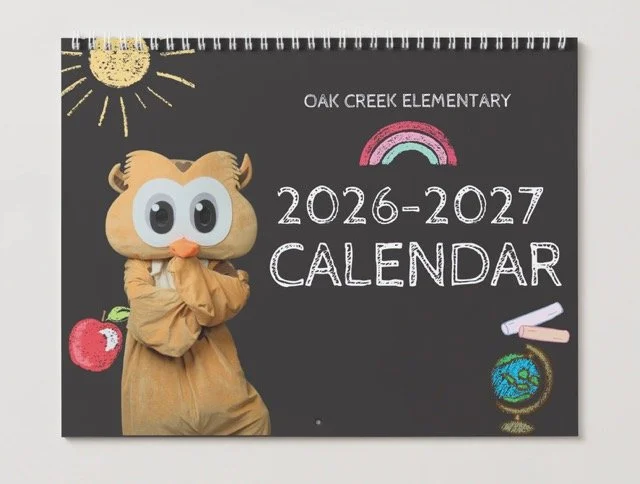 Oak Creek Calendar 2026-2027