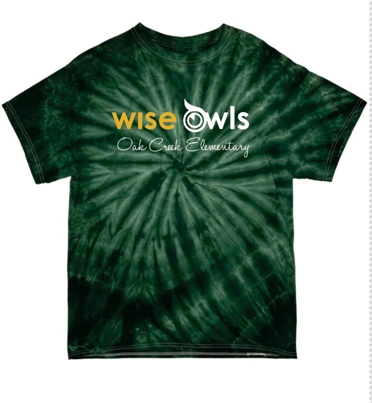 Forest Green Tie-Dye Tee