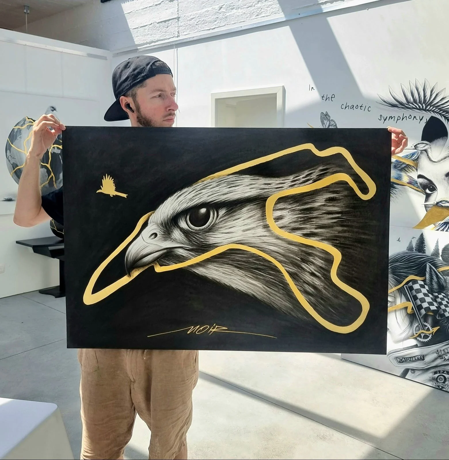 Chasing the Eau Rouge - 700x70cm
