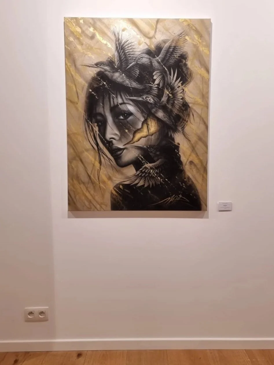 Golden Wind - 120x90cm