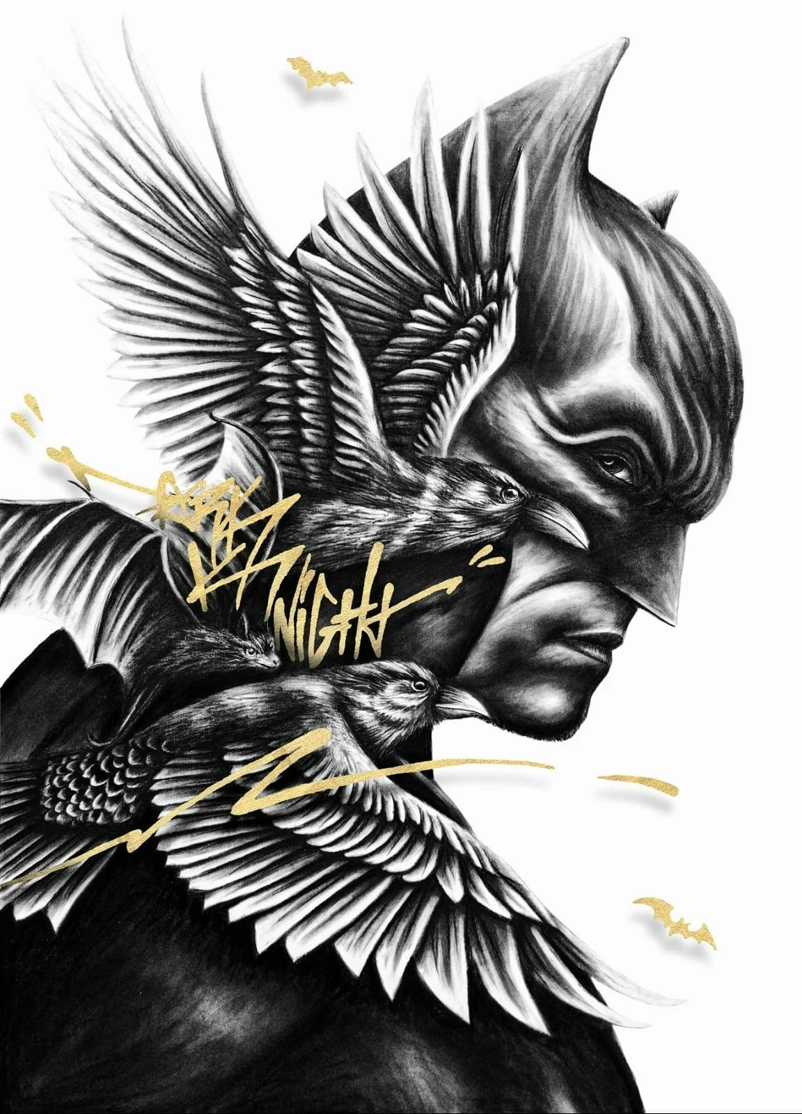 Dark Knight - 70x50cm