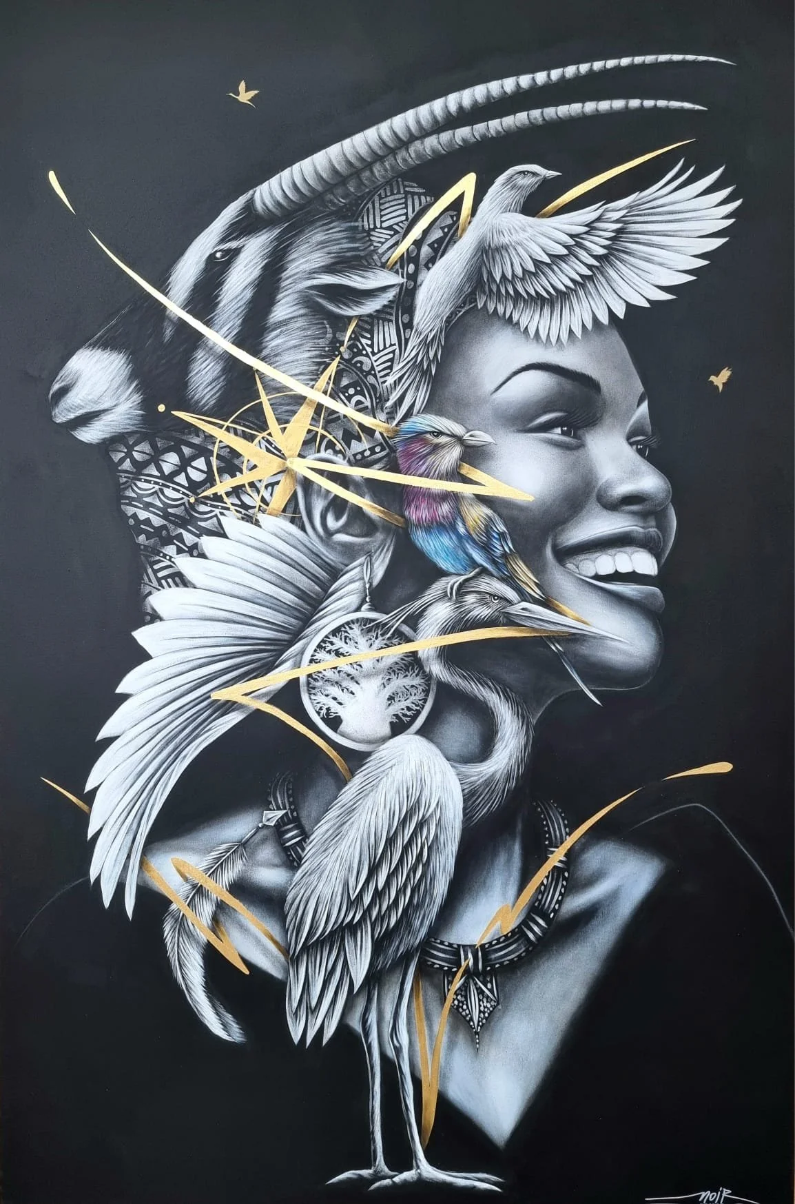 Fragment d'Afrique II - 150x100cm