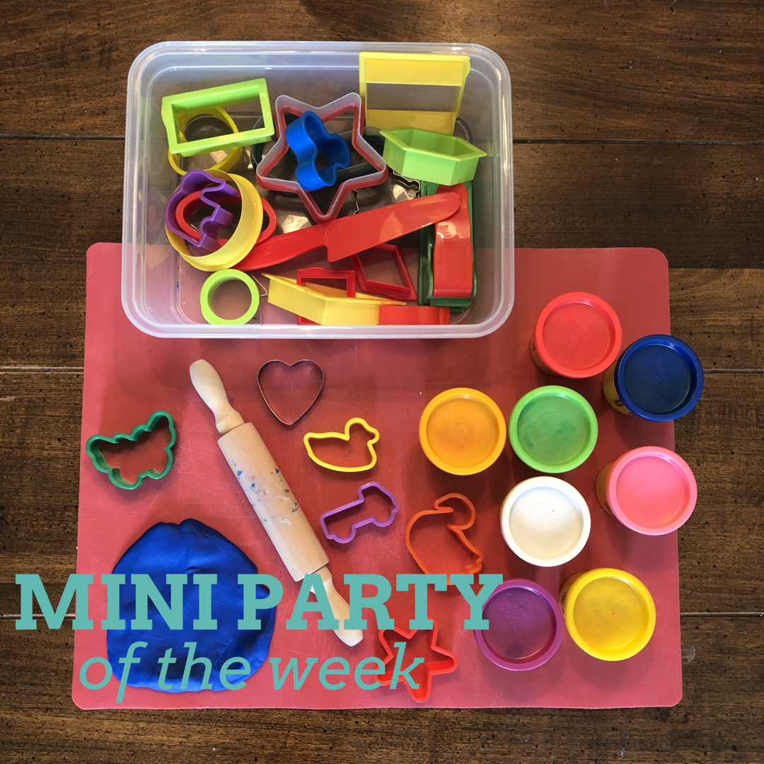 MINI PARTY OF THE WEEK | playdoh