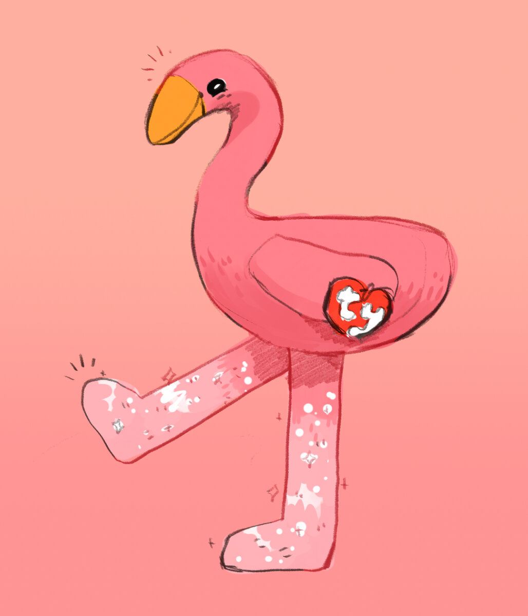 Pinky, the Flamingo