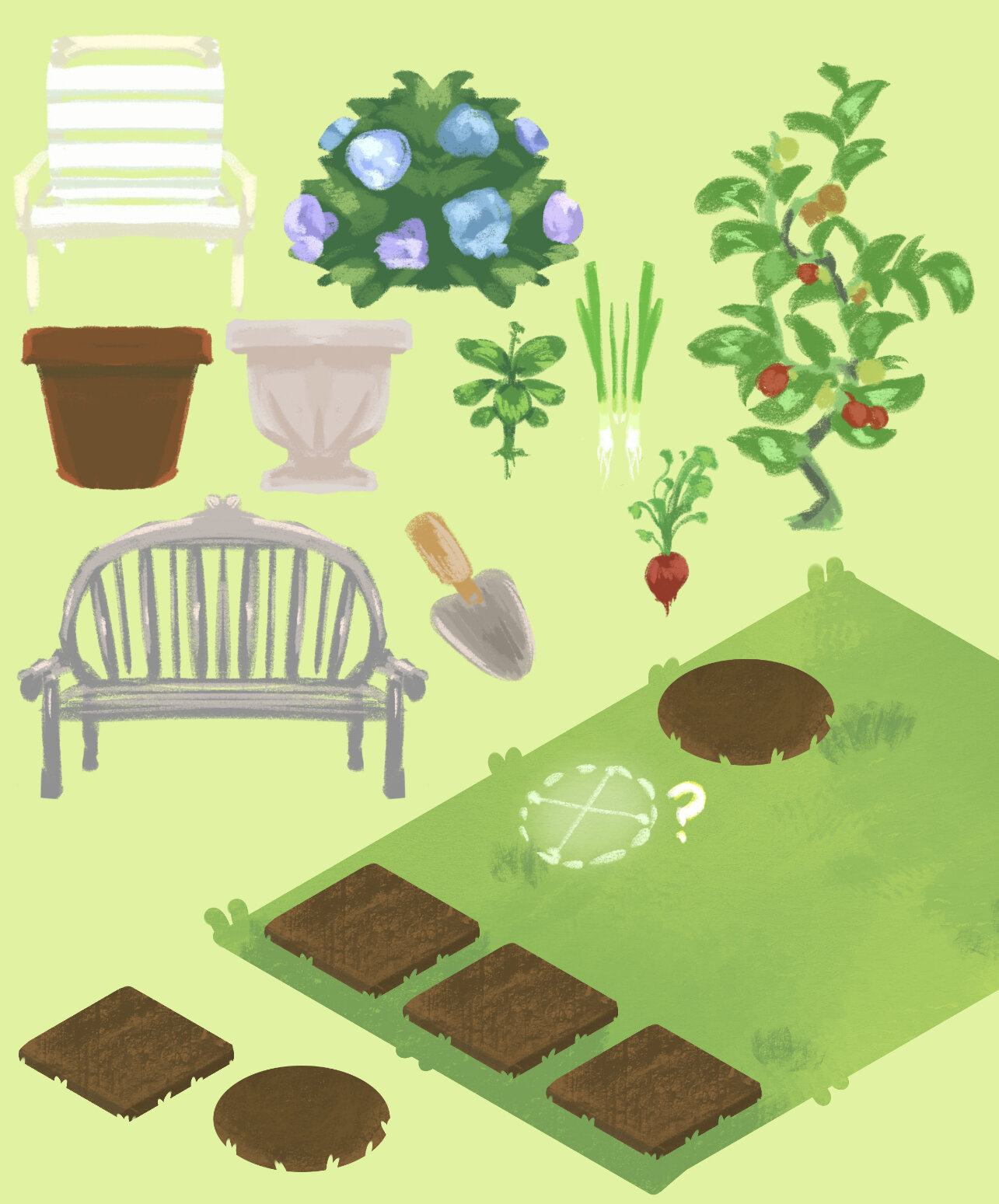 "A Garden" Concept Art