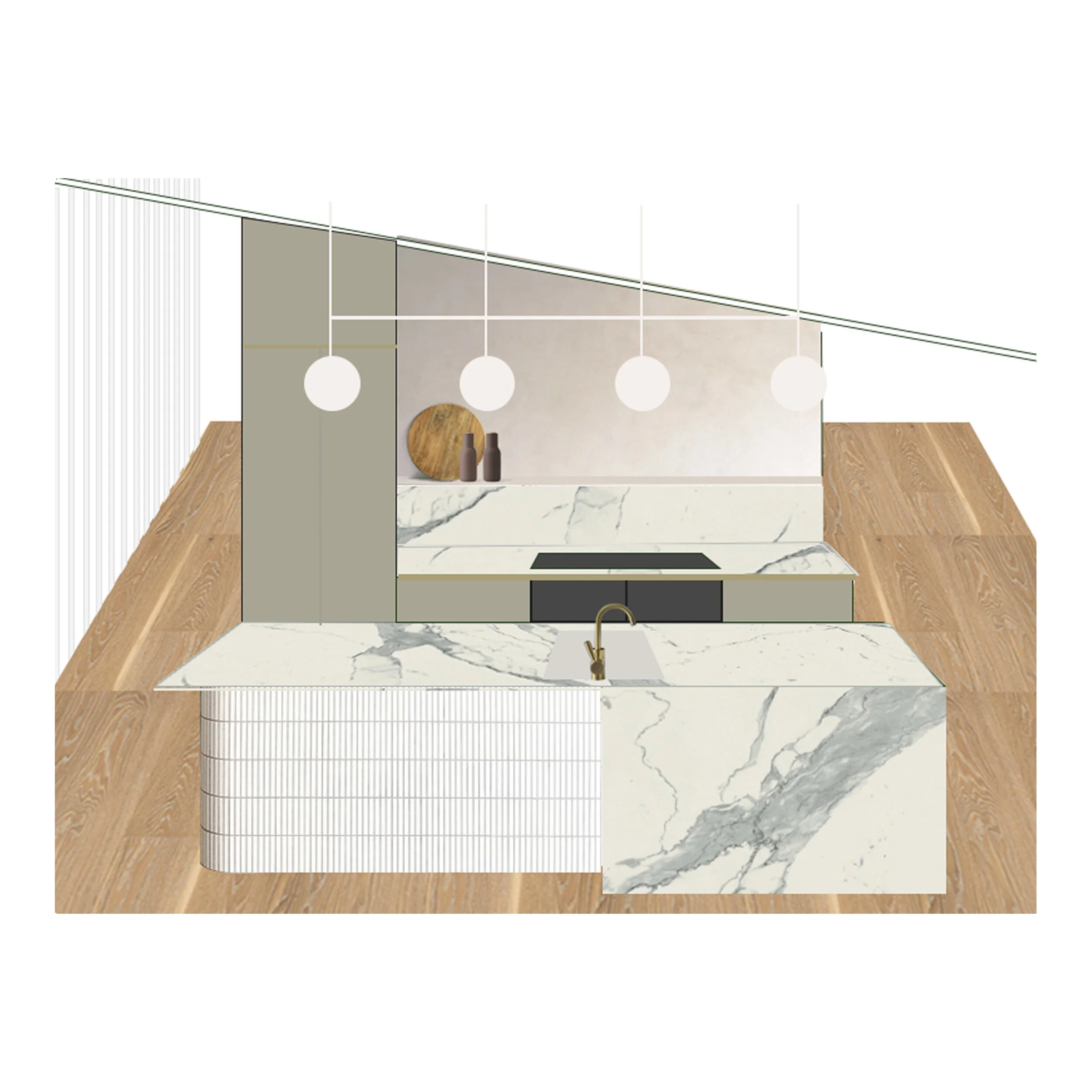 The grand search for fashionable and durable Kitchen Materials